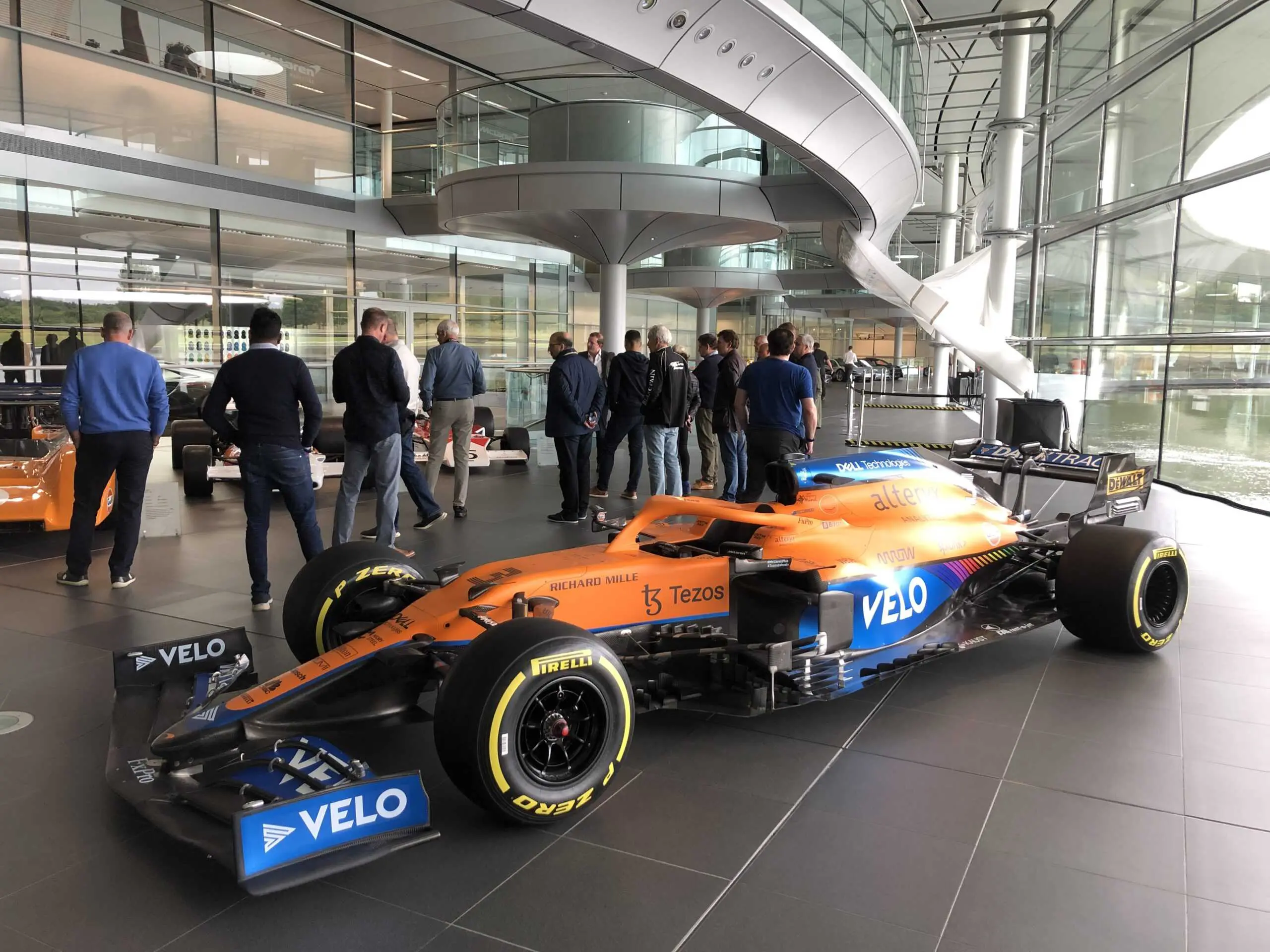 Daniel Ricciardo McLaren F1 car
