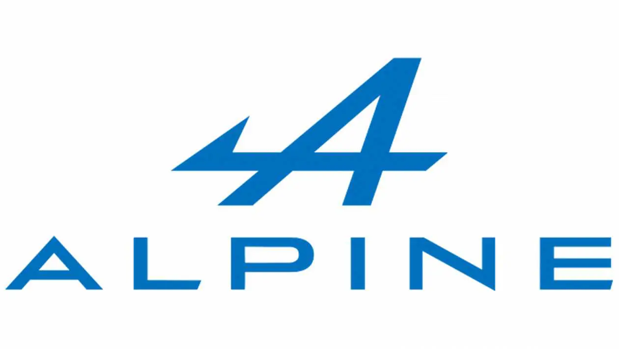 Alpine Logo font & Colours