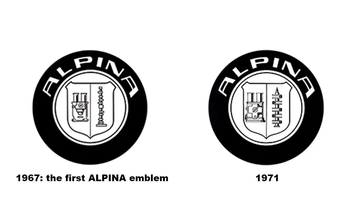 Alpina first logos