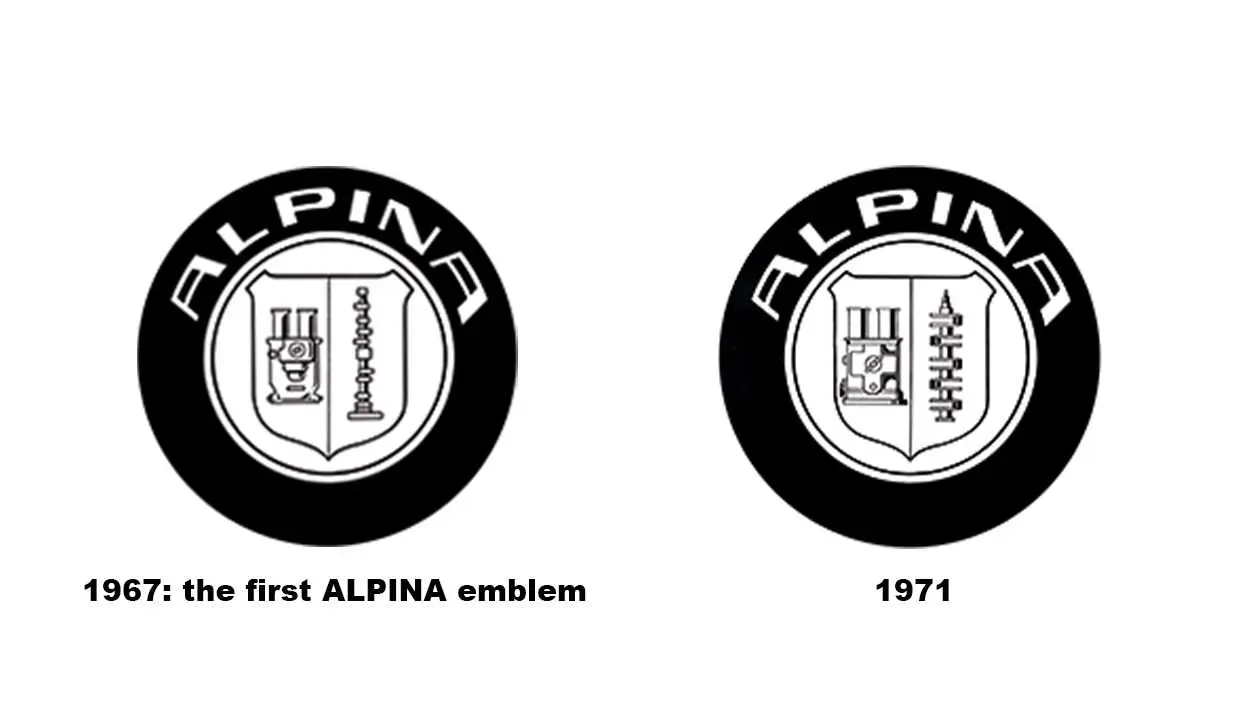 Alpina first logos