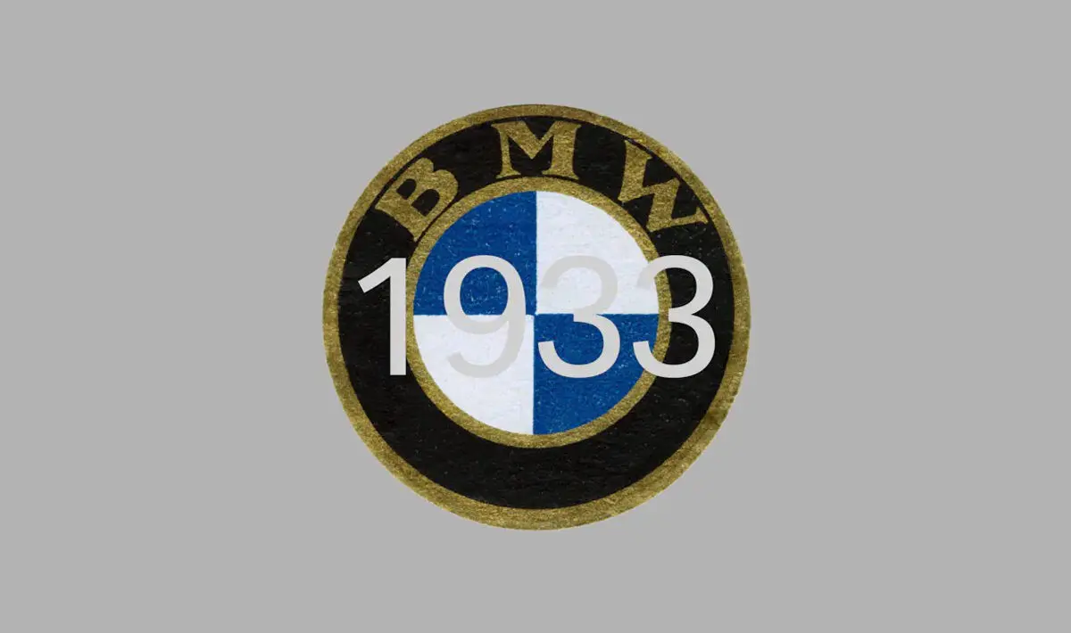 BMW logo 1933