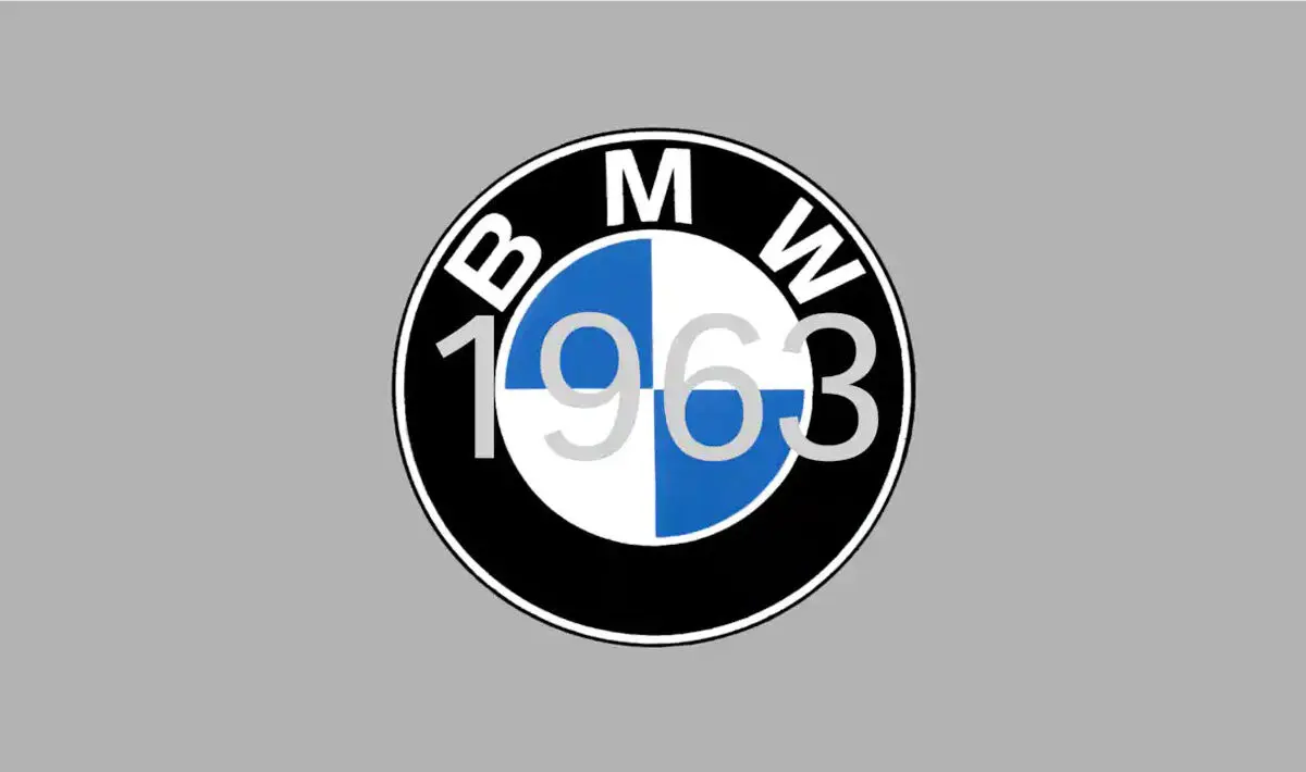 BMW logo 1963