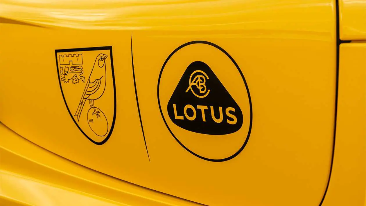 Lotus partnership with Norwich City FC