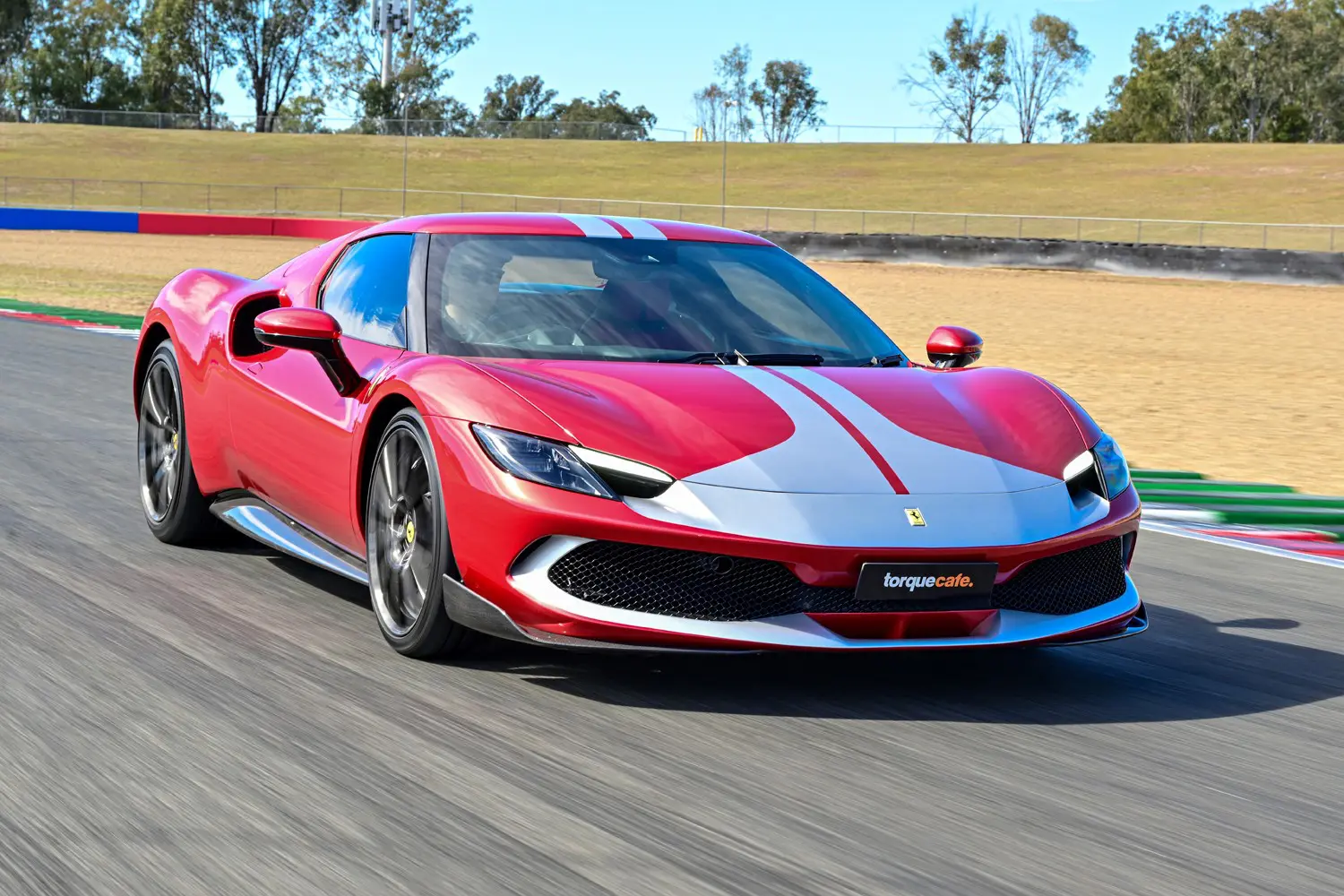 Ferrari 296 GBT On The Track
