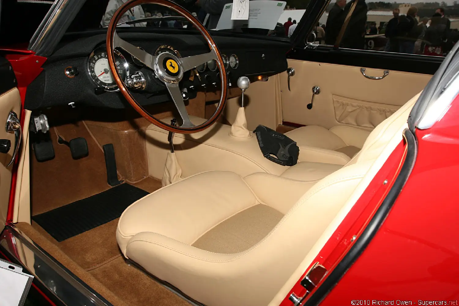 1961 Ferrari 250 GTSWB comp SEFAC ‘Hot rod’- inside view