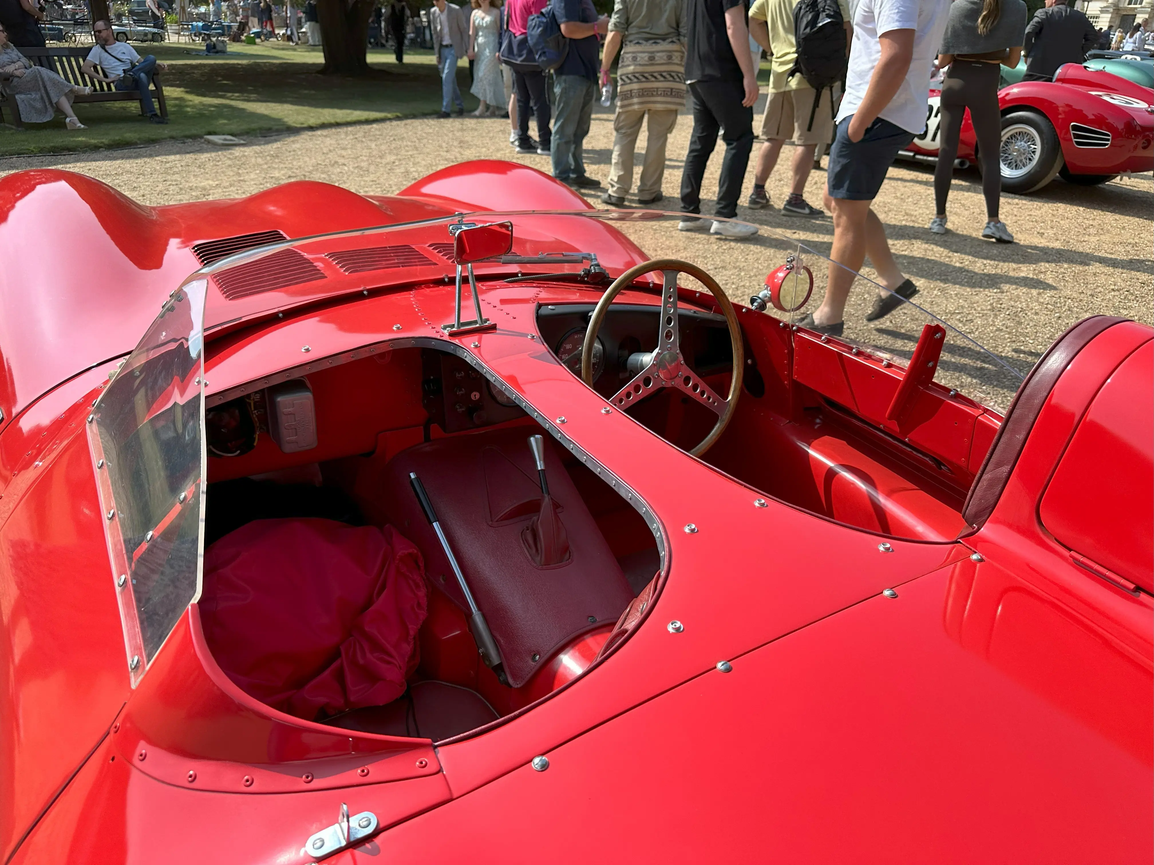 1956 Jaguar D-Type, Cabins, Concours of Elegance 2024 at Hampton Court Palace