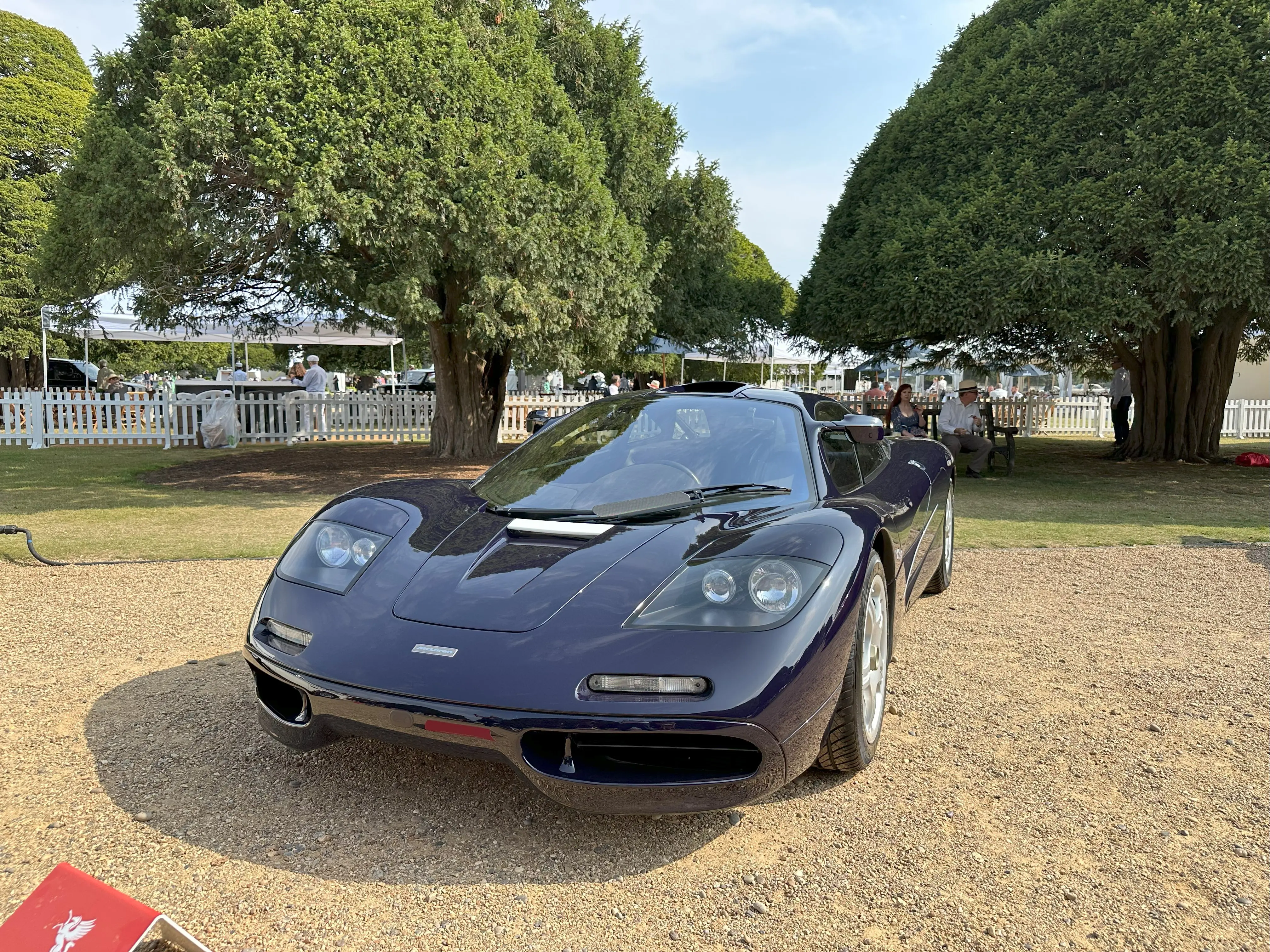 1995 McLaren F1, Front Left View, Concours of Elegance 2024 at Hampton Court Palace