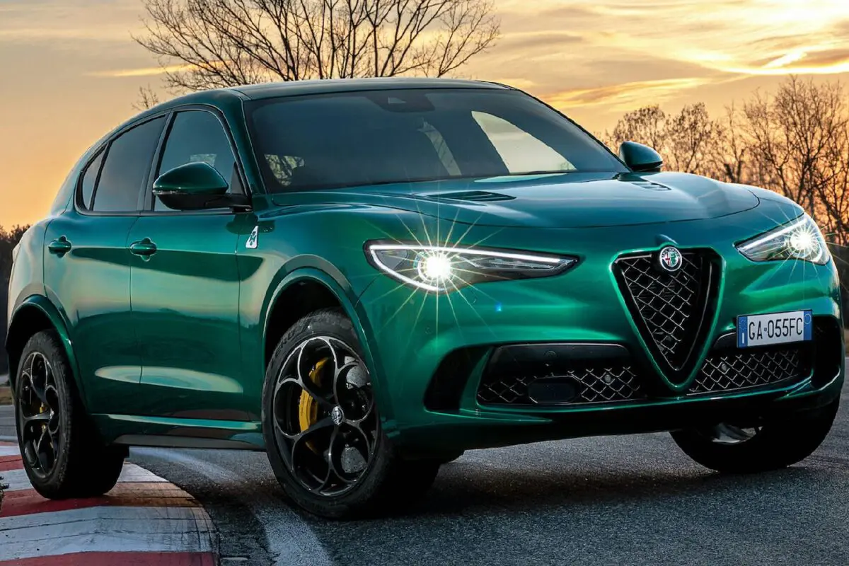 Gino D’Acampo - Alfa Romeo Stelvio Quadrifoglio