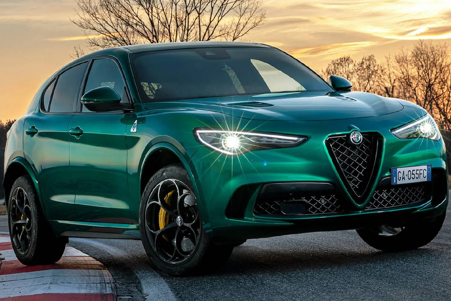 Gino D’Acampo - Alfa Romeo Stelvio Quadrifoglio