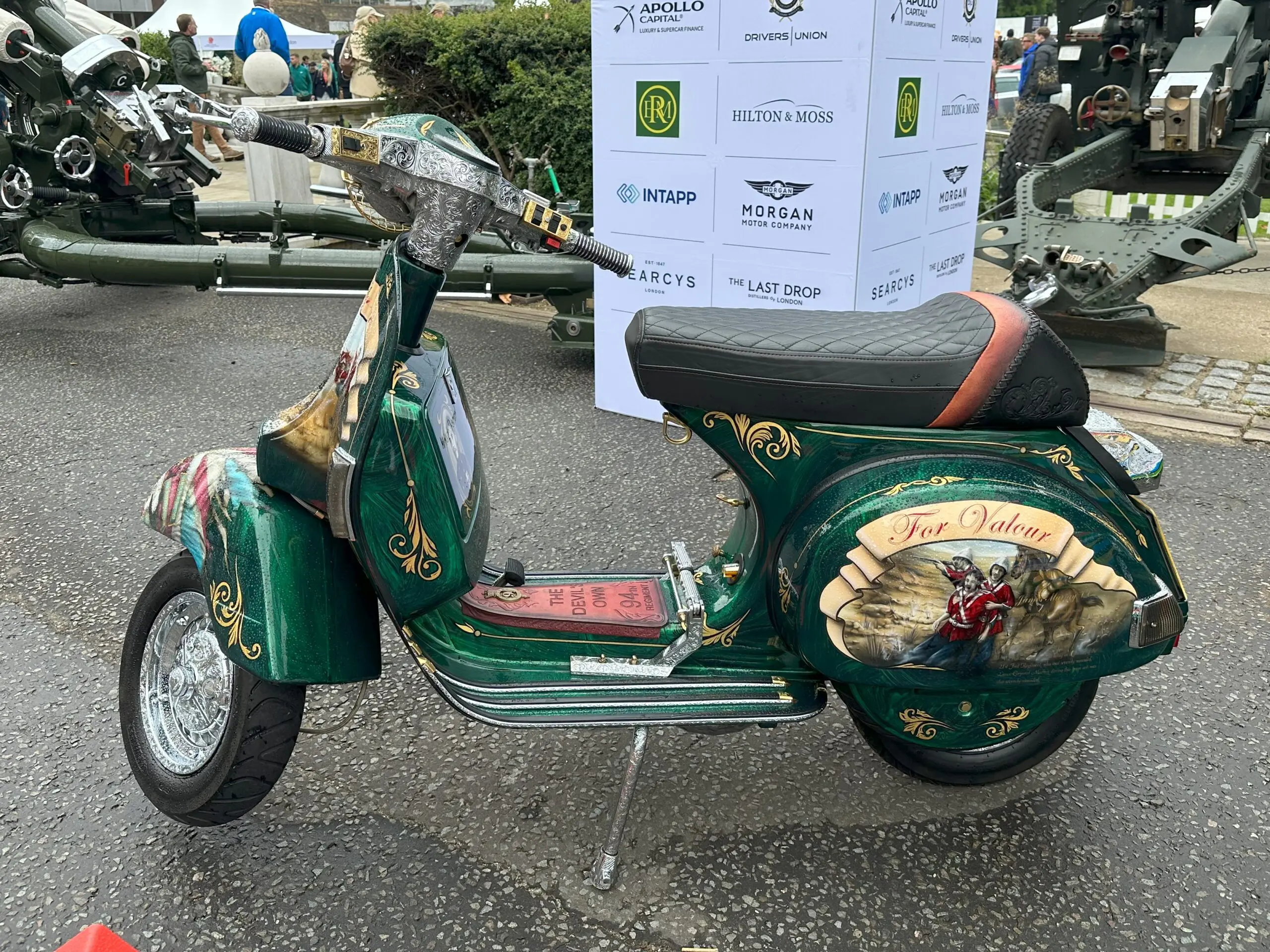 London Concours 2025 (1998 Vespa PX200)