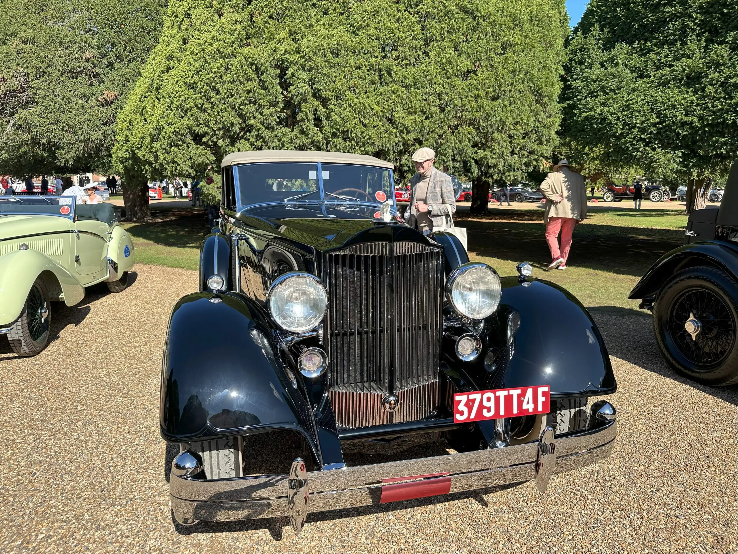 Concours of Elegance 2025 (1934 Packard 1108 Twelve Convertible Sedan by Dietrich 2)