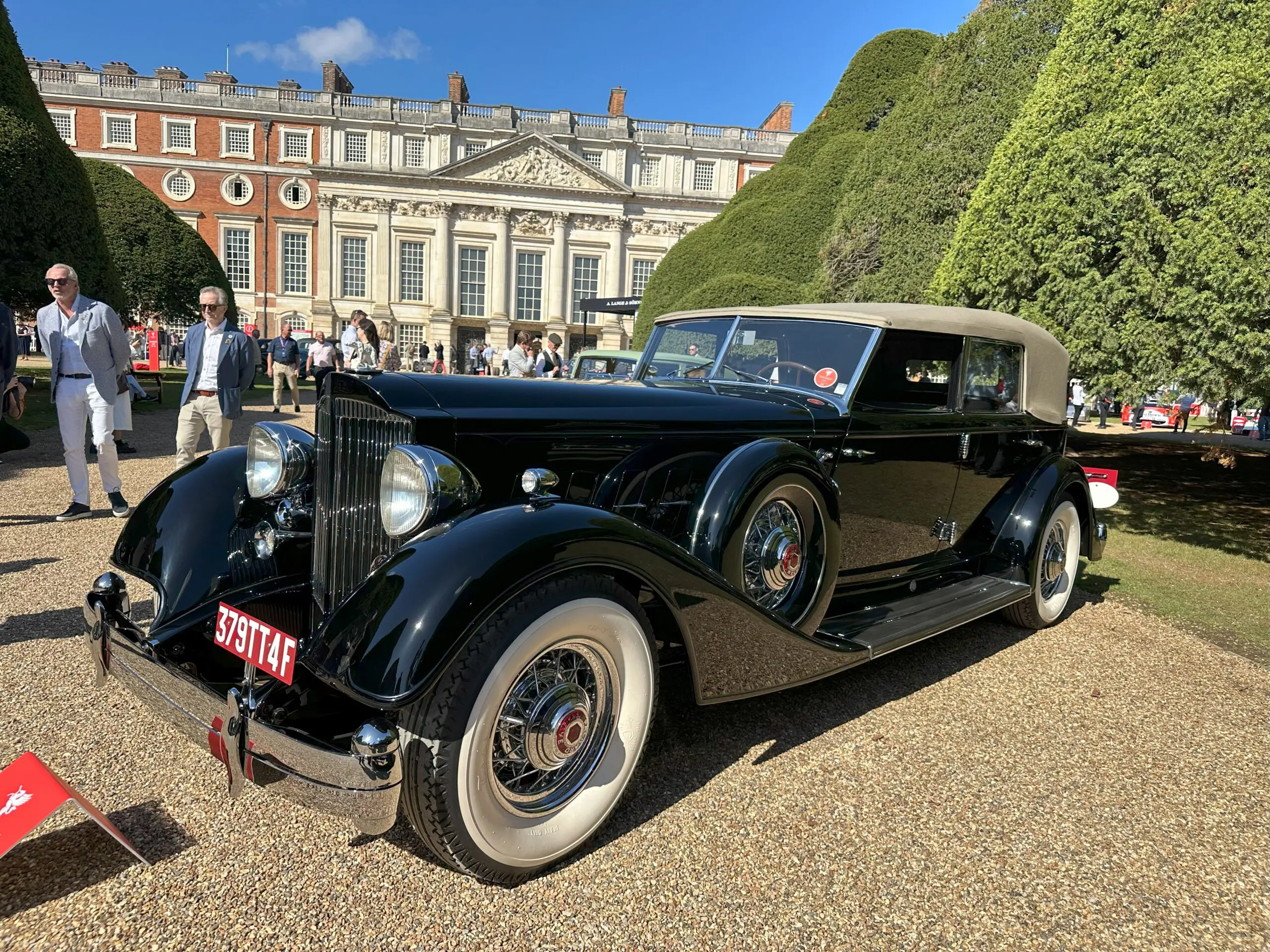 Concours of Elegance 2025 (1934 Packard 1108 Twelve Convertible Sedan by Dietrich)