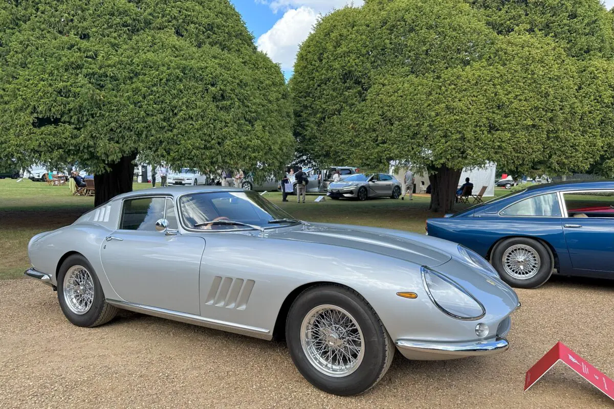Concours of Elegance 2025 (1967 Ferrari 275 GTB -front side view)