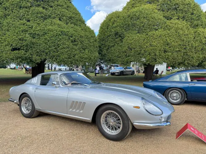 Concours of Elegance 2025 (1967 Ferrari 275 GTB -front side view)
