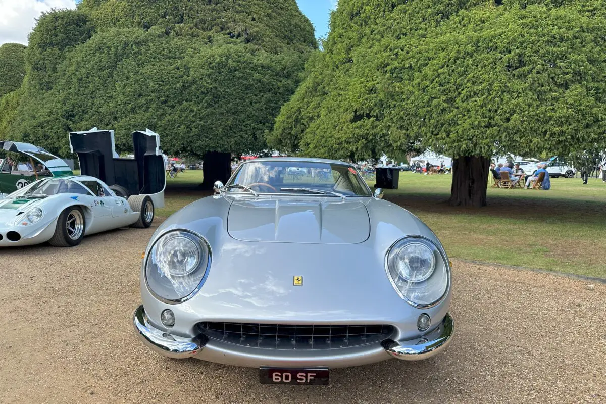 Concours of Elegance 2025 (1967 Ferrari 275 GTB -front view)