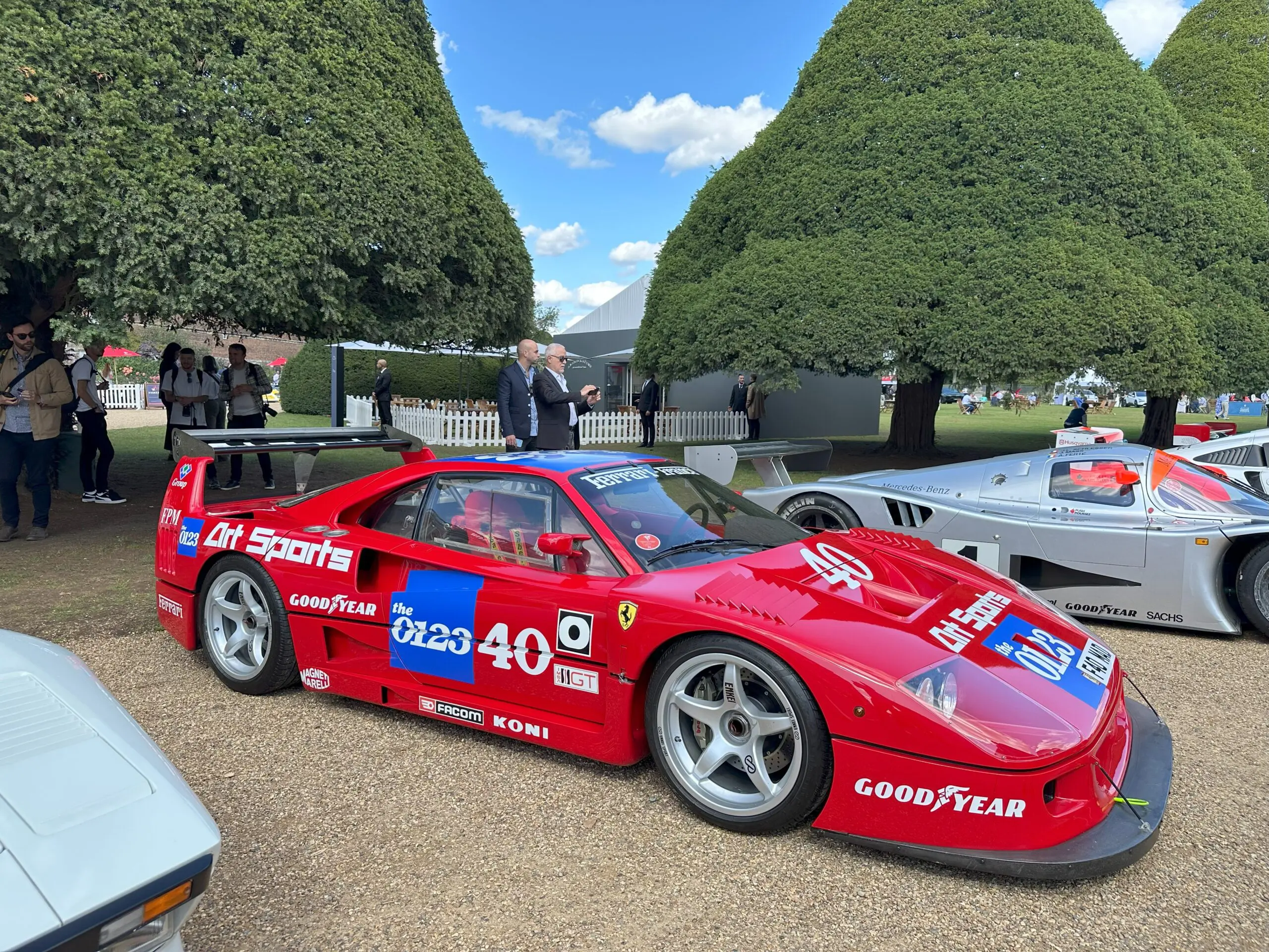 Concours of Elegance 2025 (1990 Ferrari F40 LM)