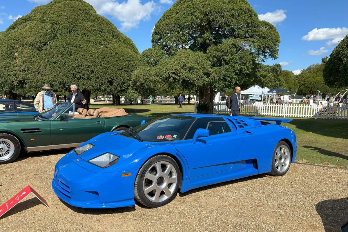 Concours of Elegance 2025 (1994 Bugatti EB110 America)