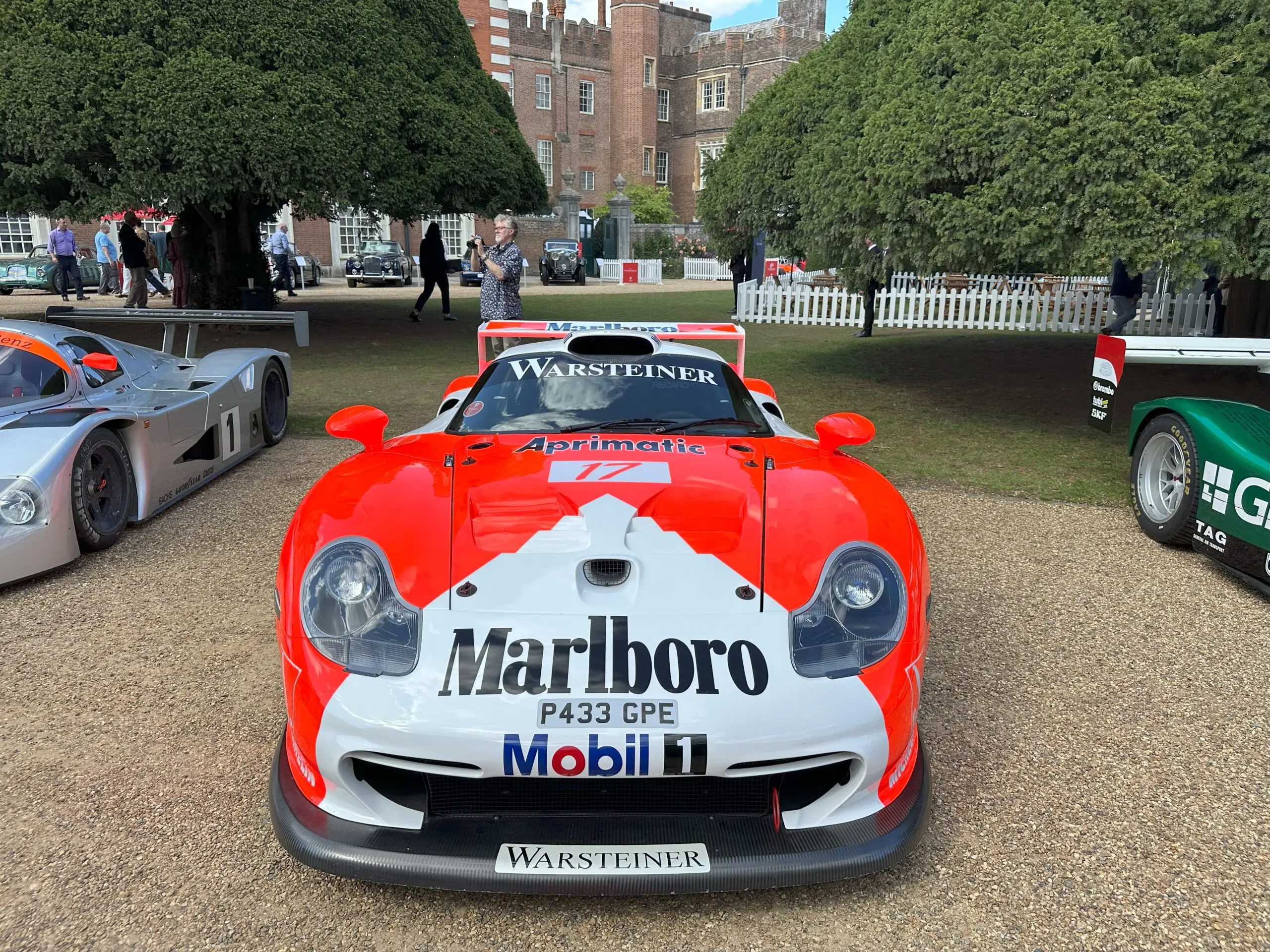 Concours of Elegance 2025 (1997 Porsche 993 GT1 Evo - front)