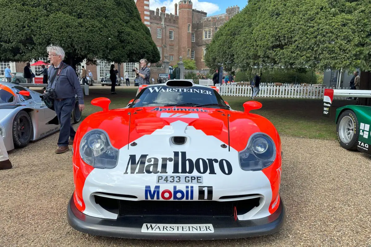 Concours of Elegance 2025 (1997 Porsche 993 GT1 Evo - low front)