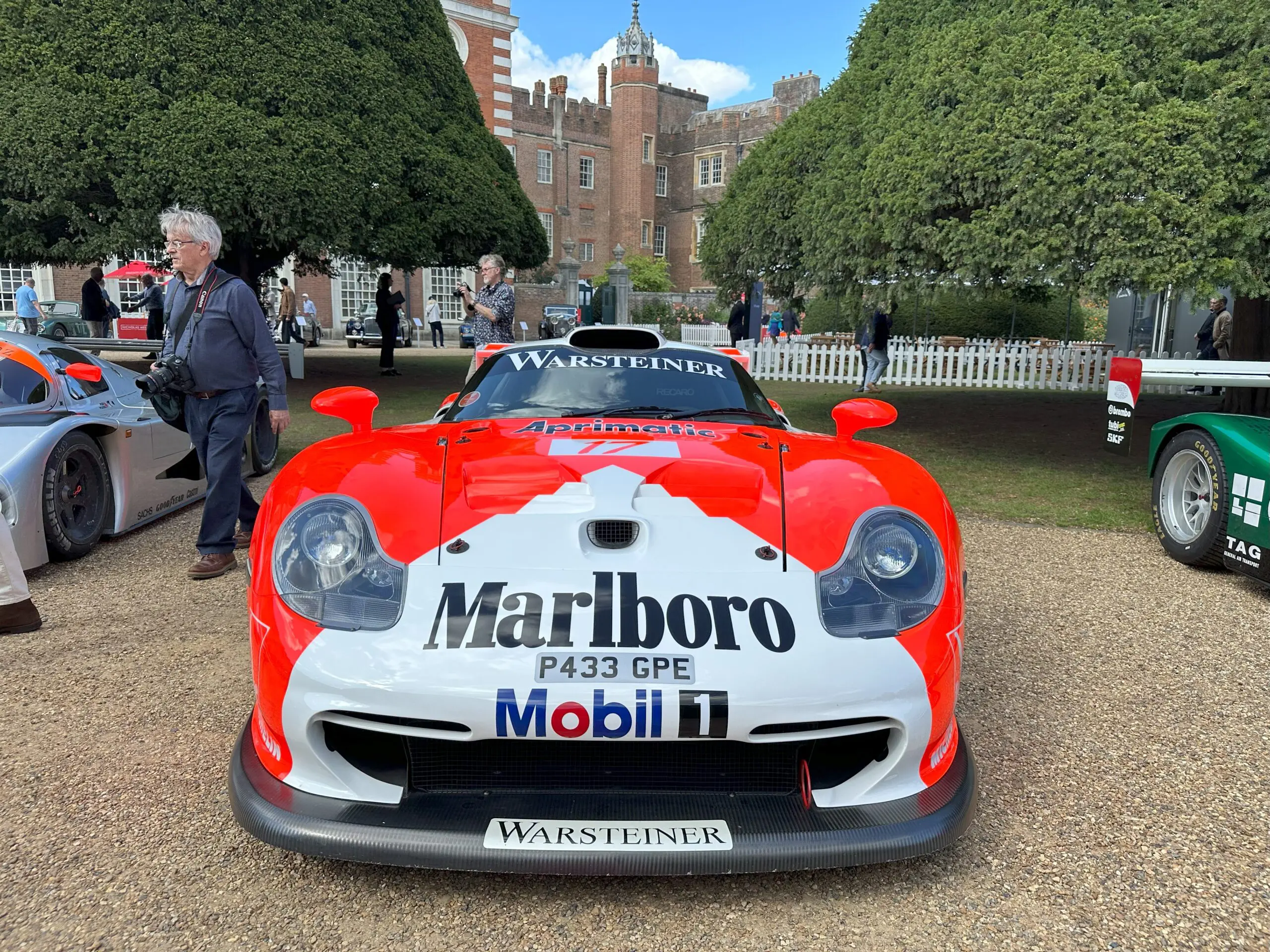 Concours of Elegance 2025 (1997 Porsche 993 GT1 Evo - low front)