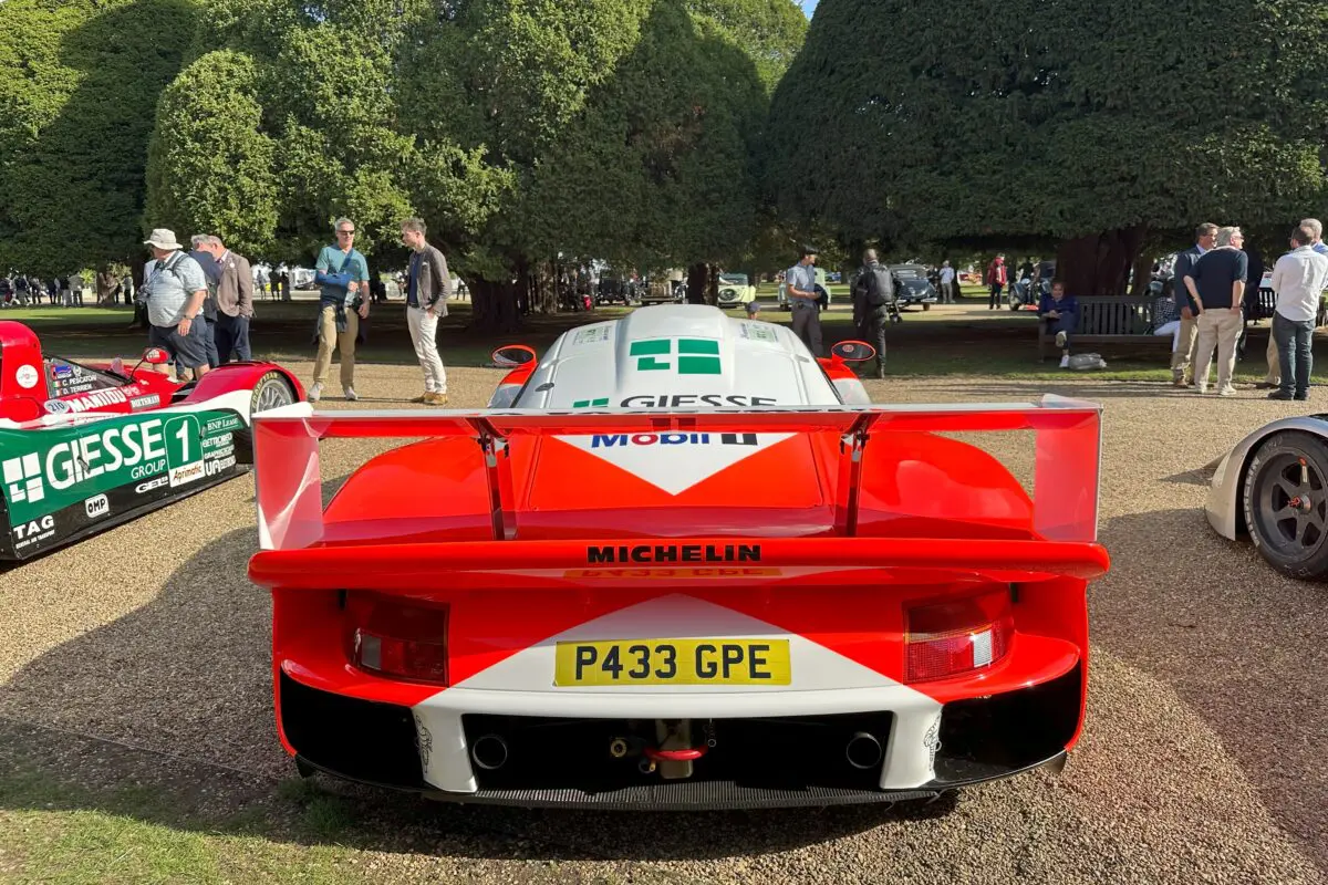 Concours of Elegance 2025 (1997 Porsche 993 GT1 Evo - rear)