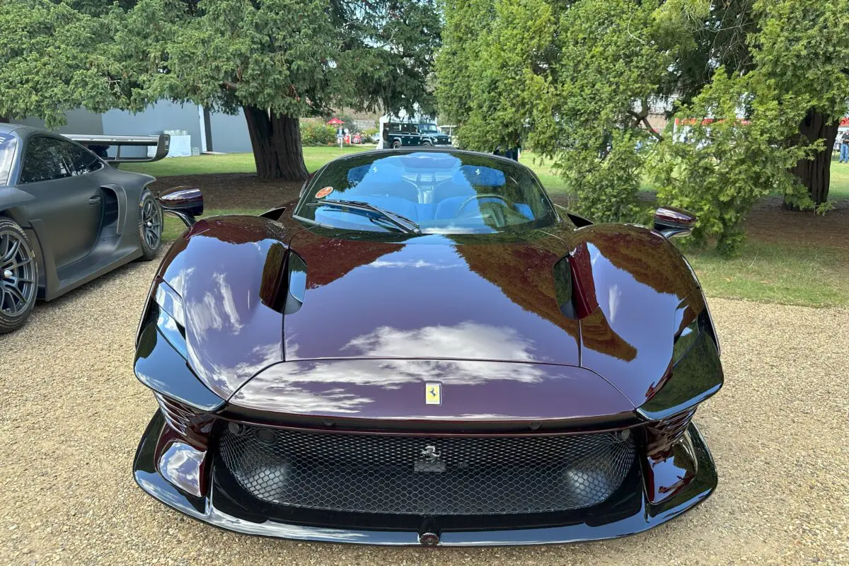Concours of Elegance 2025 (2025 Ferrari SP3 Daytona Coupe - front view)