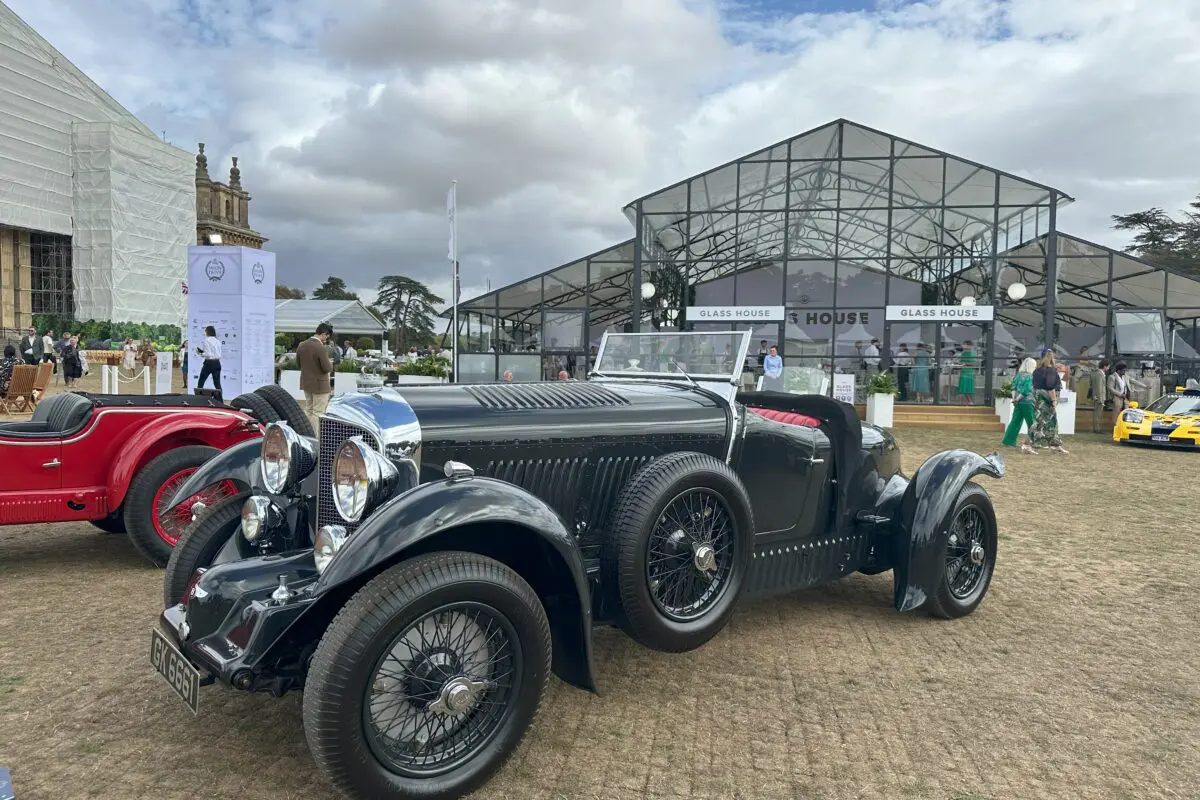 Salon Prive 2025 (1930 Bentley 4 1-2 Litre Supercharged - front side view)