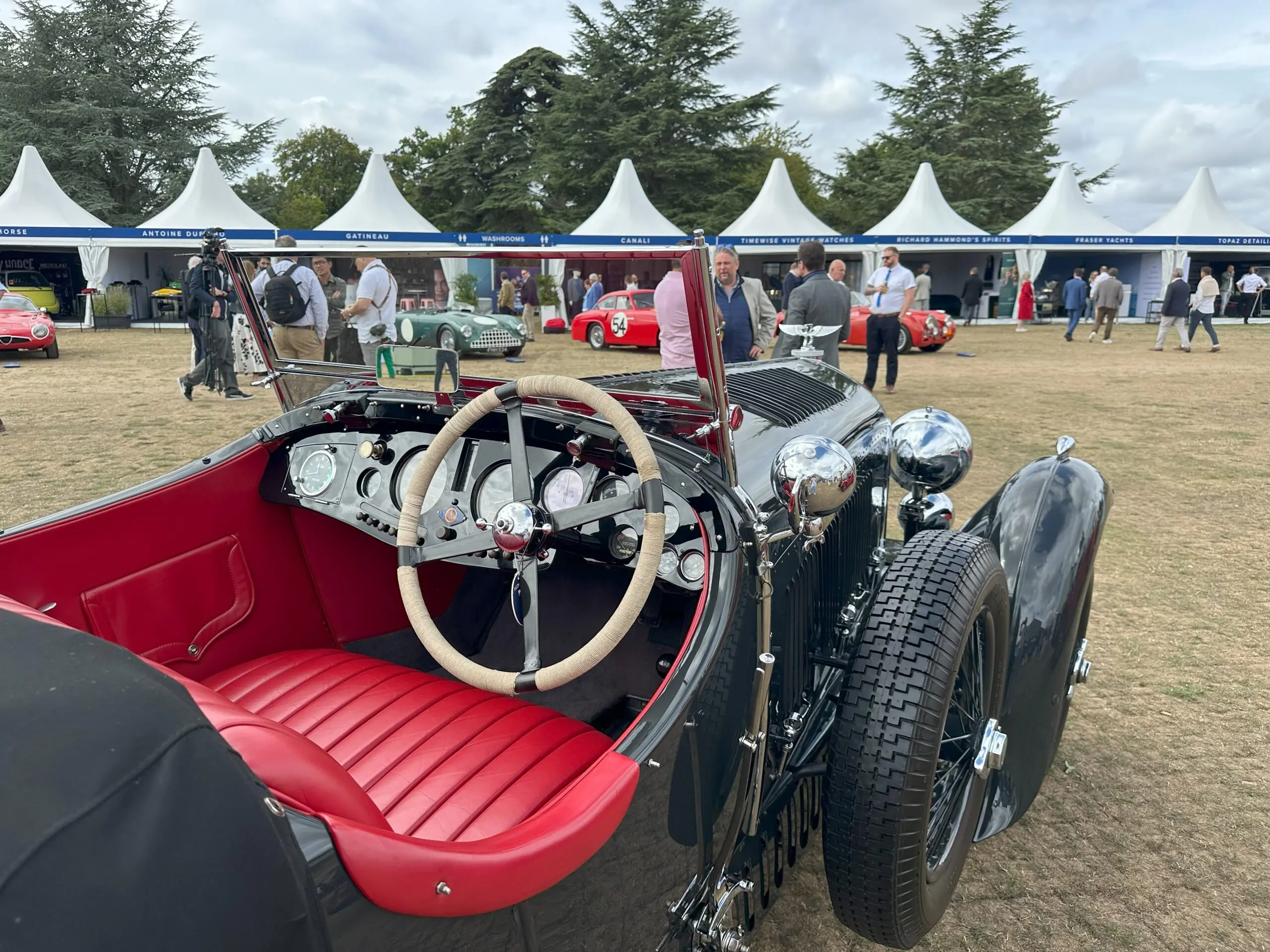 Salon Prive 2025 (1930 Bentley 4 1-2 Litre Supercharged - interior view)