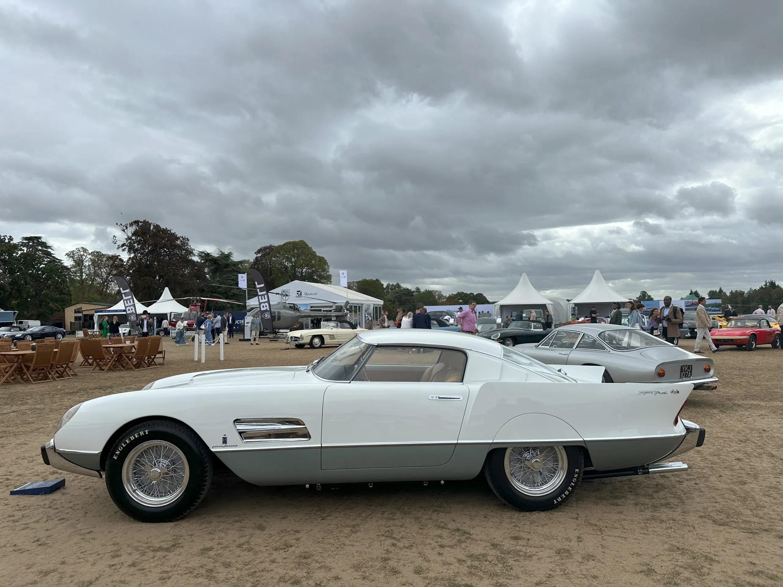 Salon Prive 2025 (1956 Ferrari 410 Superamerica Super Fast - side view 2)