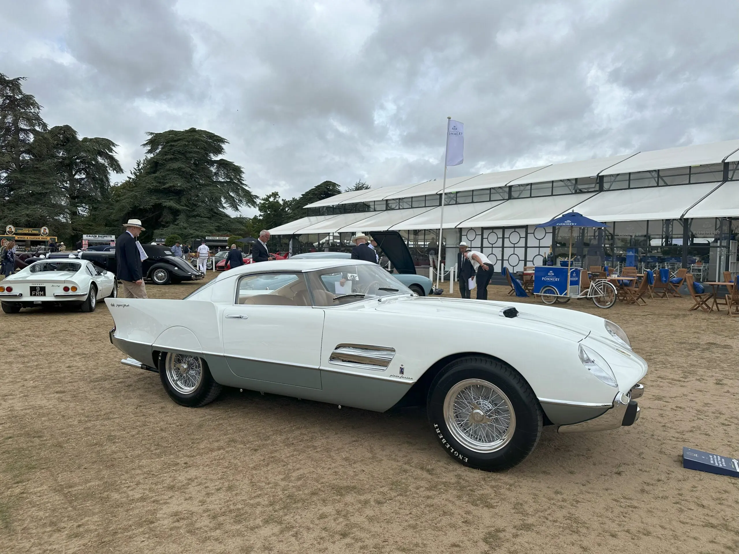 Salon Prive 2025 (1956 Ferrari 410 Superamerica Super Fast - side view)