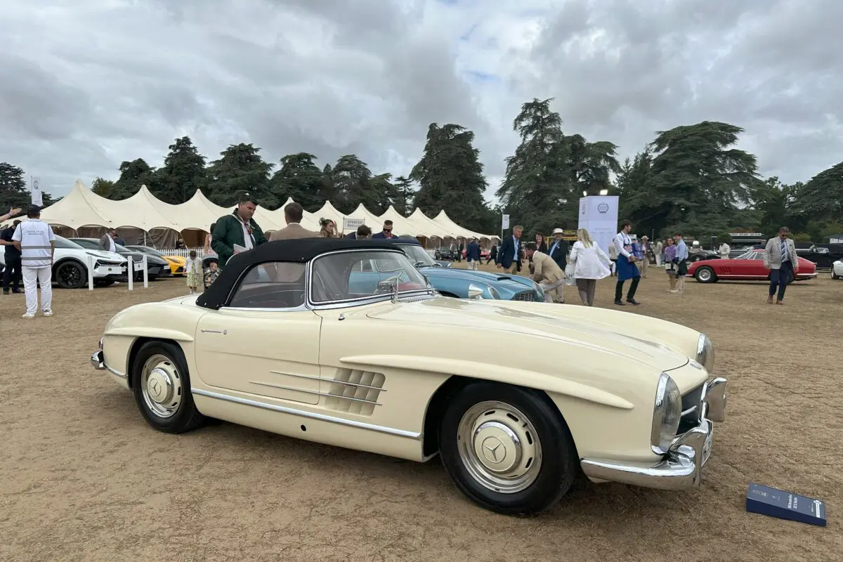 Salon Prive 2025 (1958 Mercedes-Benz 300 SL Roadster)