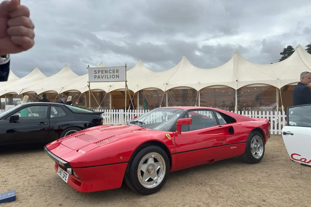 Salon Prive 2025 (1985 Ferrari 288 GTO - front side view)