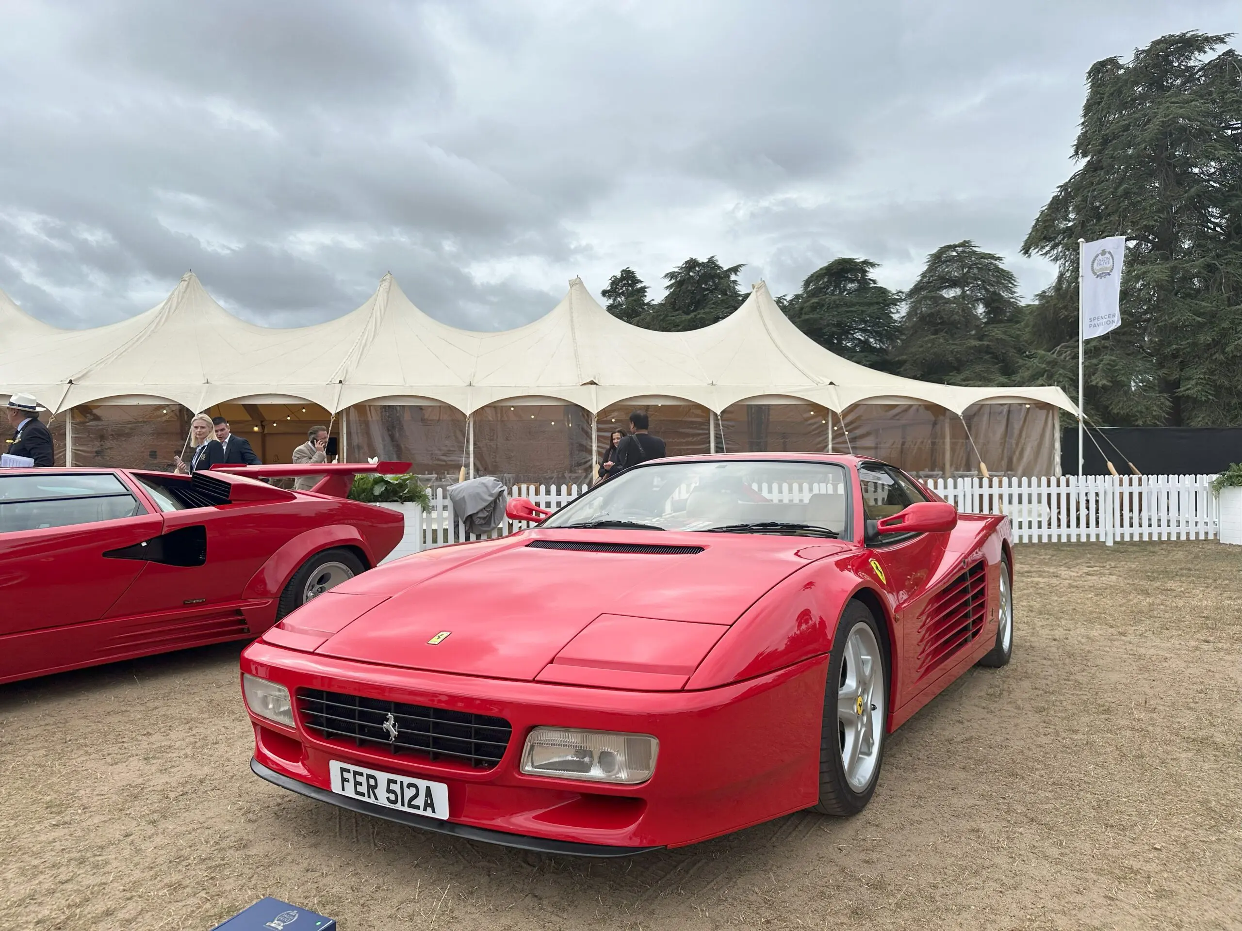 Salon Prive 2025 (Ferrari 512 TR - front side view)