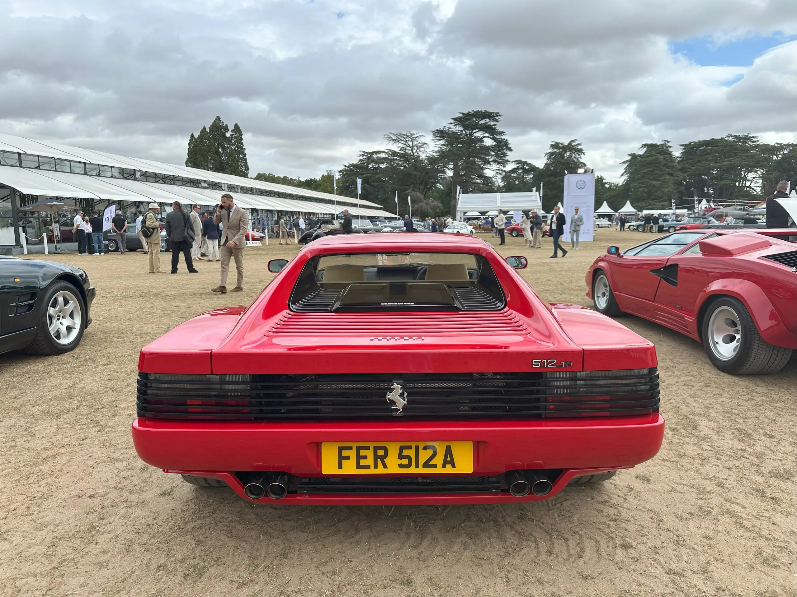 Salon Prive 2025 (Ferrari 512 TR - rear view)