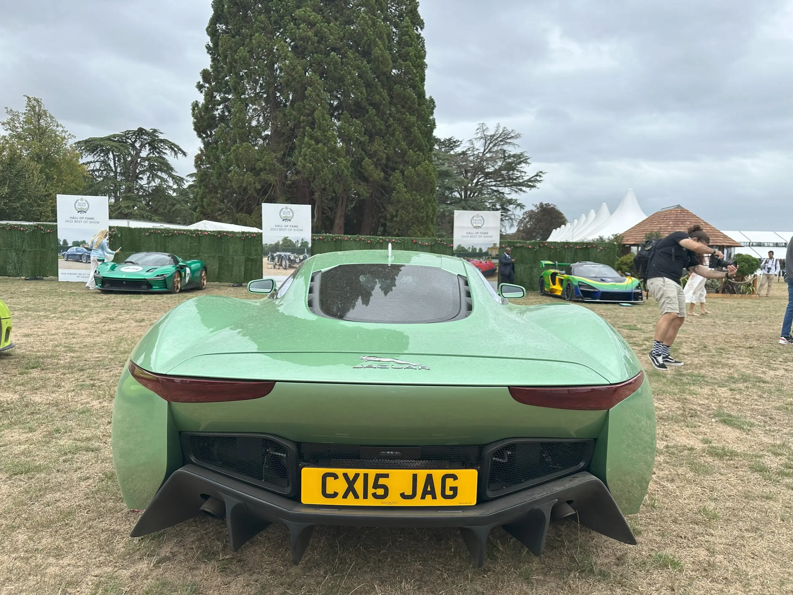 Salon Prive 2025 (Jaguar C-X75 - rear)