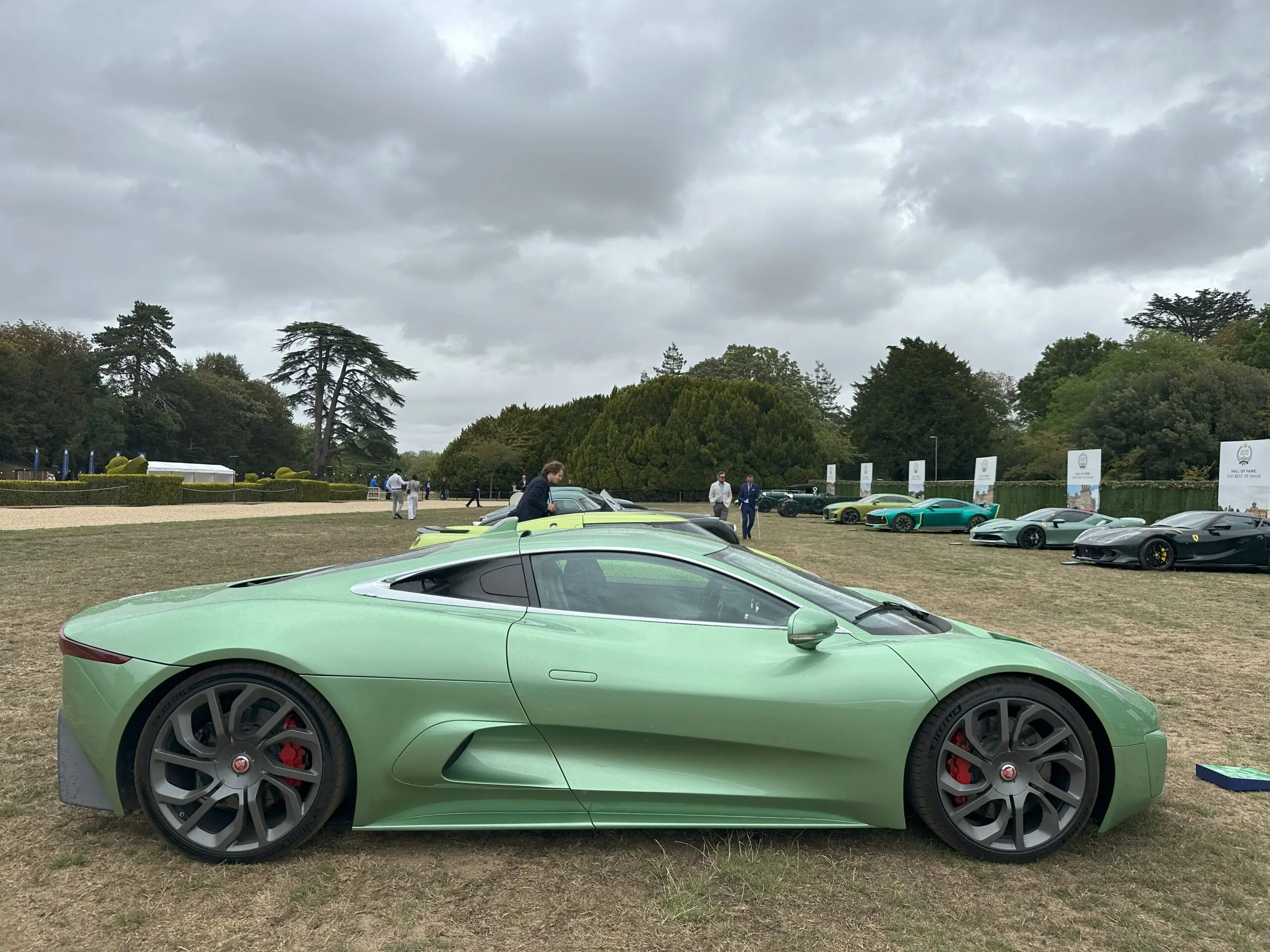 Salon Prive 2025 (Jaguar C-X75 - side view)