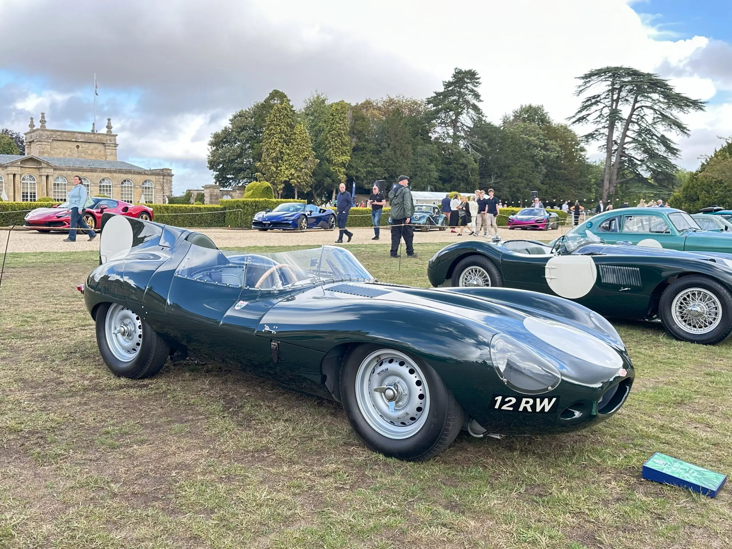 Salon Prive 2025 (Supercar Sunday) (Jaguar D-Type - The Green Collection)