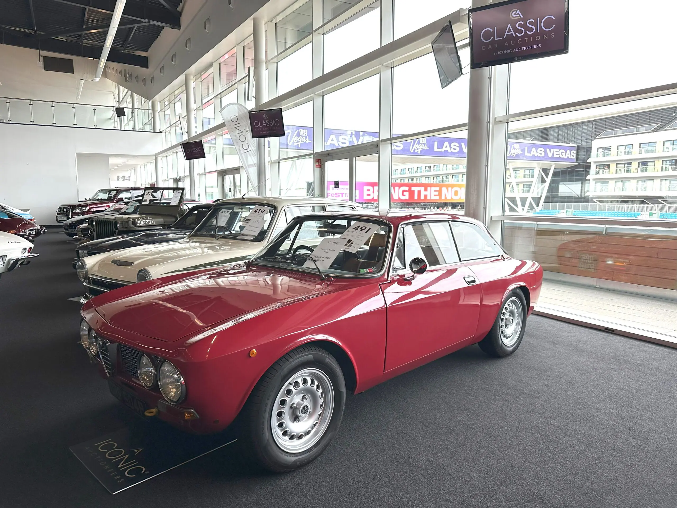 Silverstone Festival 2025 (1976 Alfa Romeo 1600GT Junior)