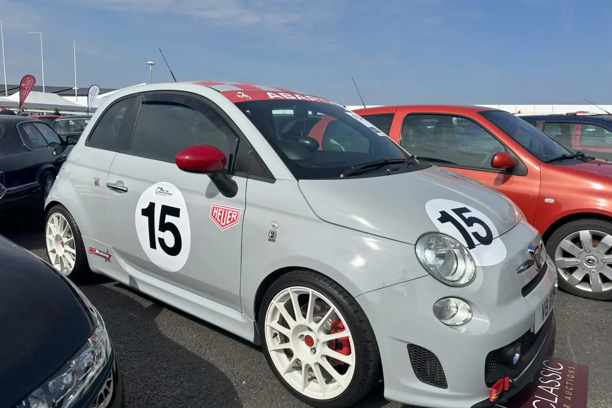 Silverstone Festival 2025 (Fiat Abarth 500 racing car)