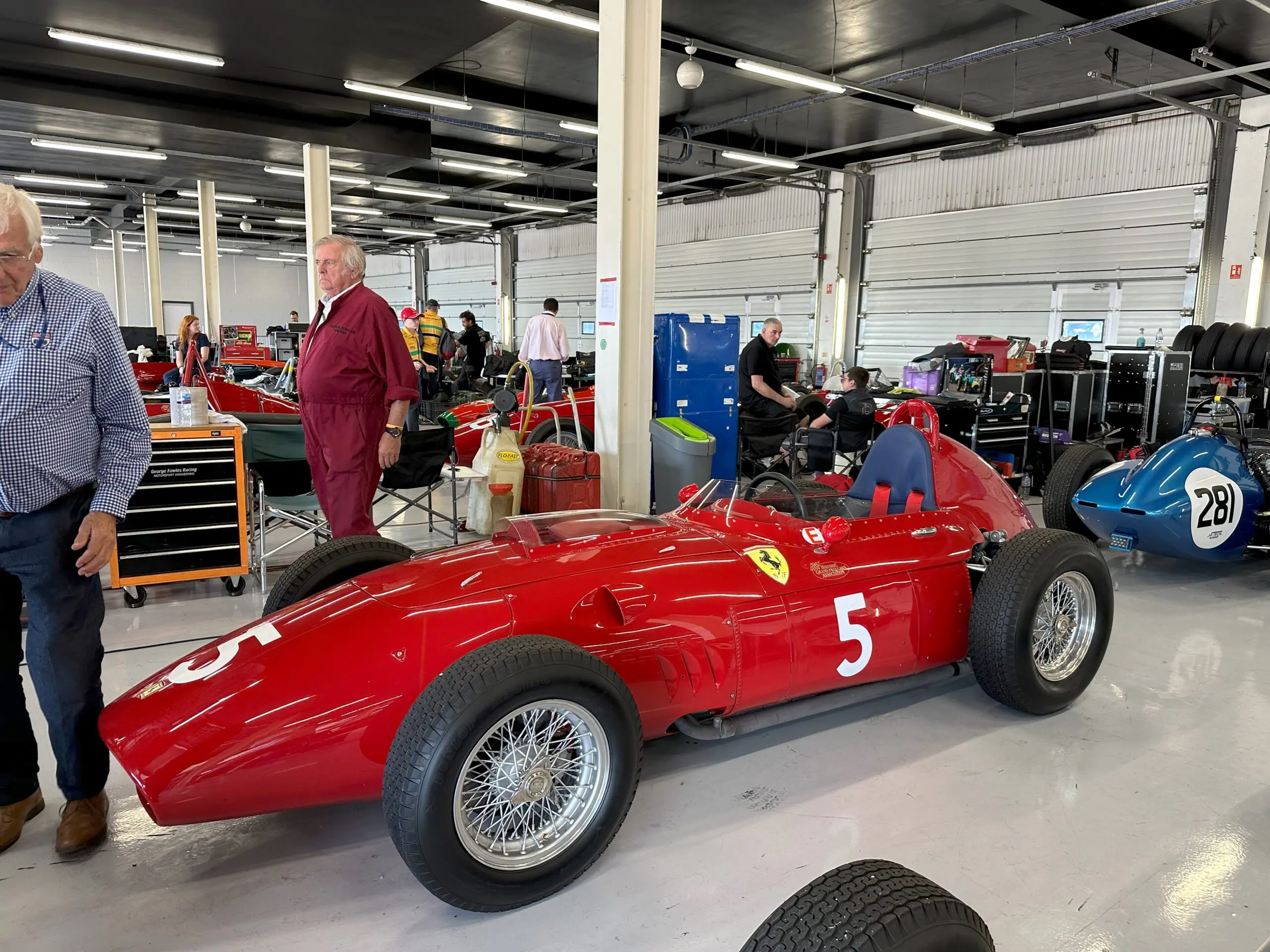 Silverstone Festival 2025 (Maserati 250F - side view)