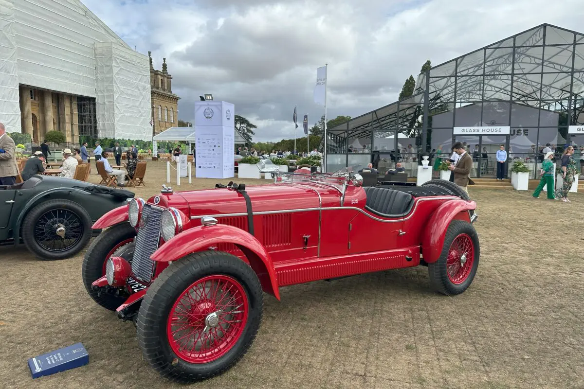 1933 Alfa Romeo 8C Monza by Carrozzeria Touring at Salon Prive 2025