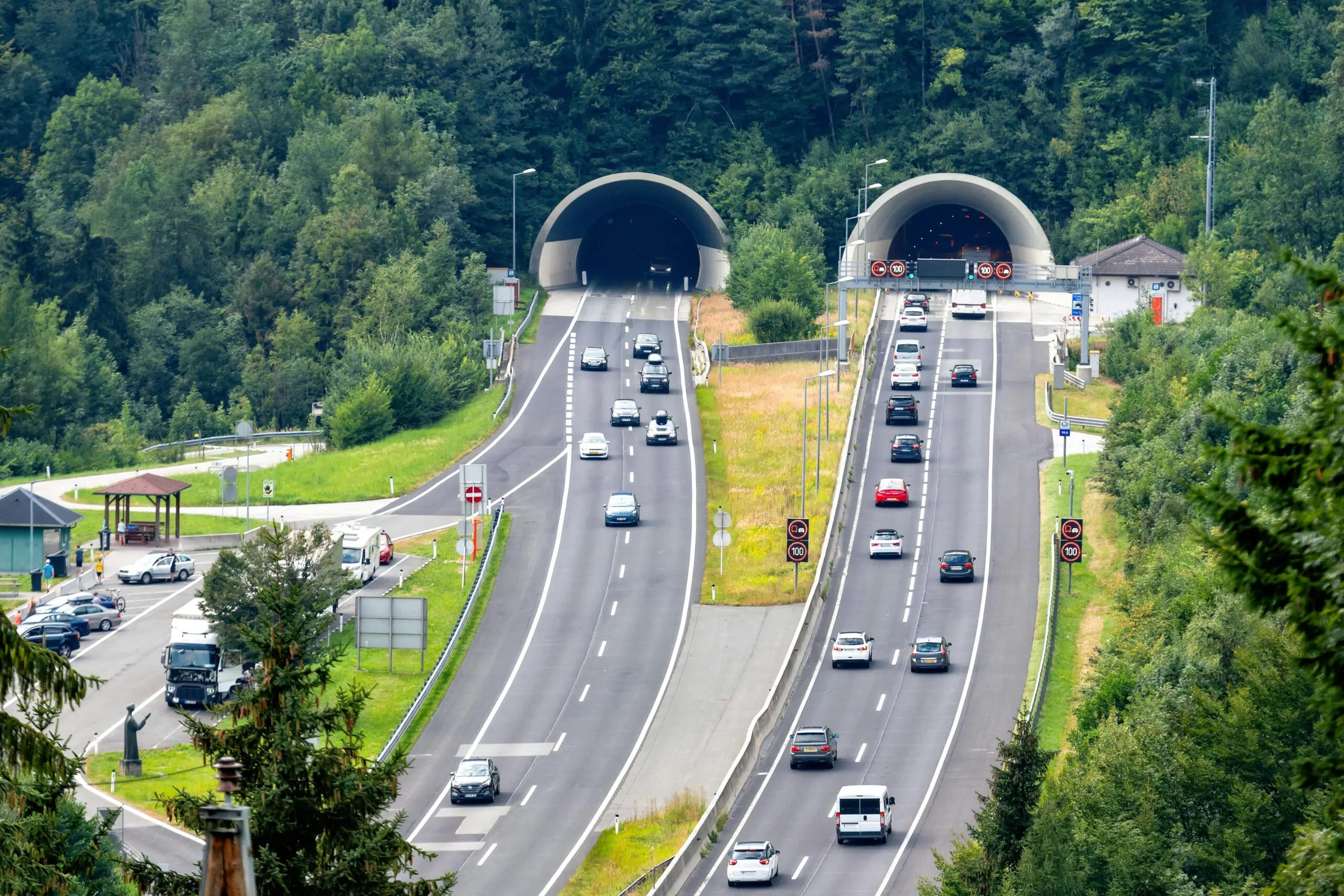 Arlberg Road Tunnel, Austria