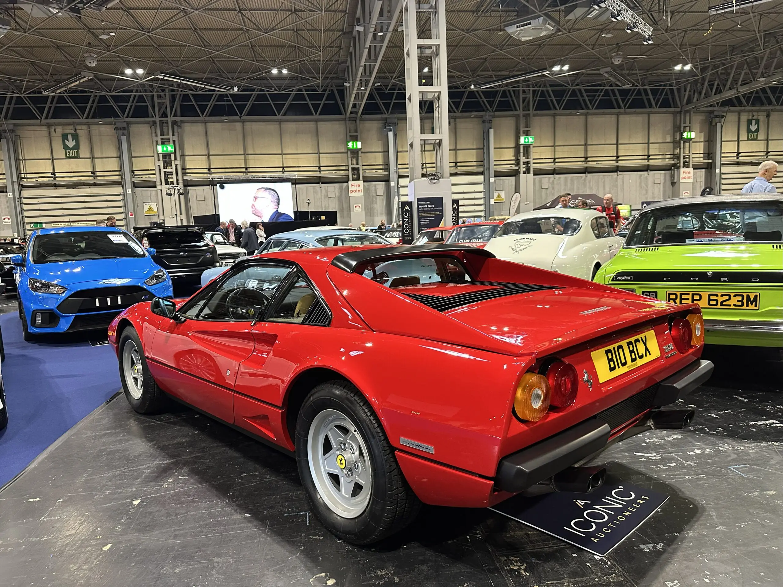 Classic Motor Show 2025 (1985 Ferrari 208 GTB Turbo - rear side view 2)