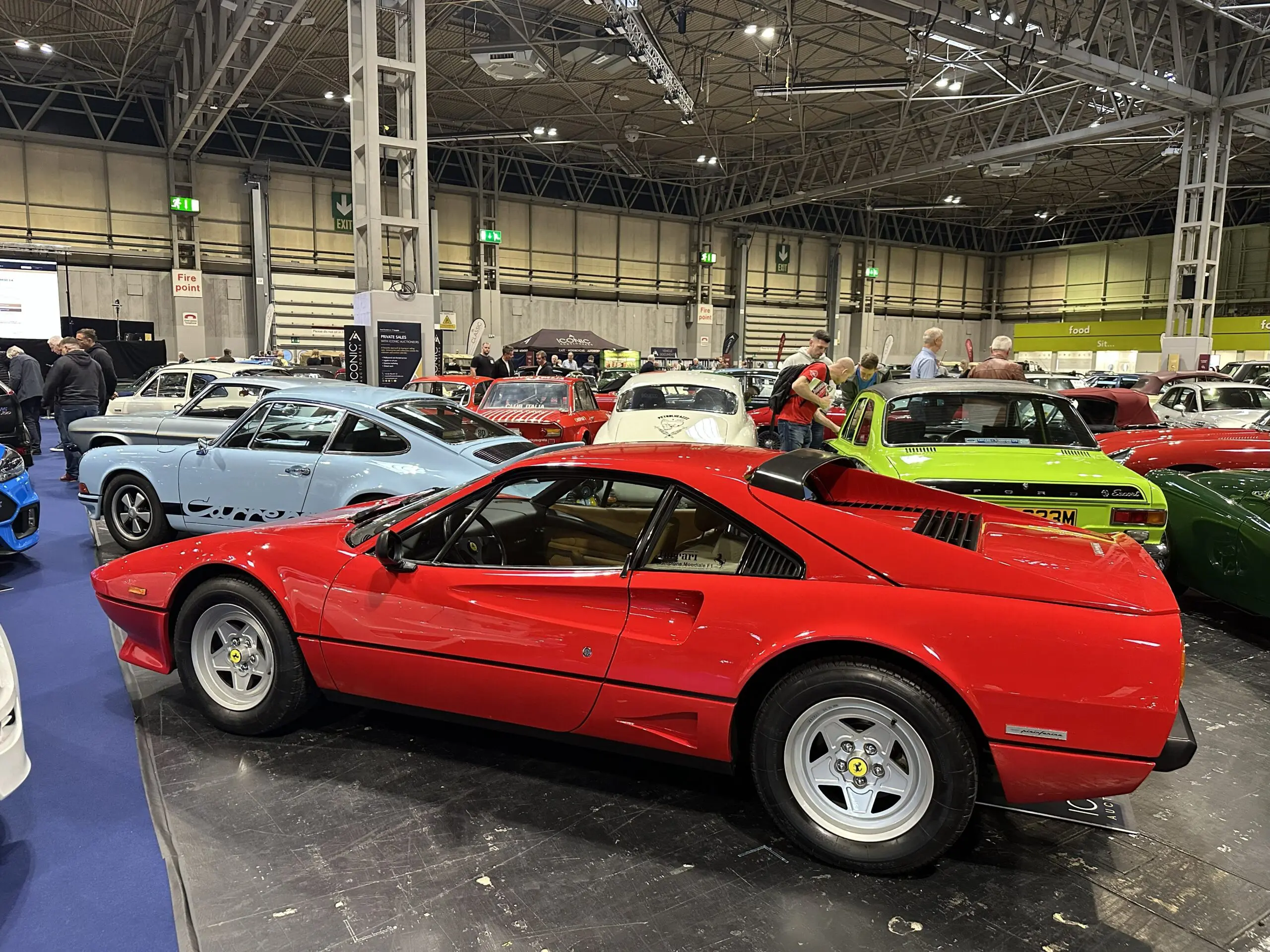 Classic Motor Show 2025 (1985 Ferrari 208 GTB Turbo - rear side view)