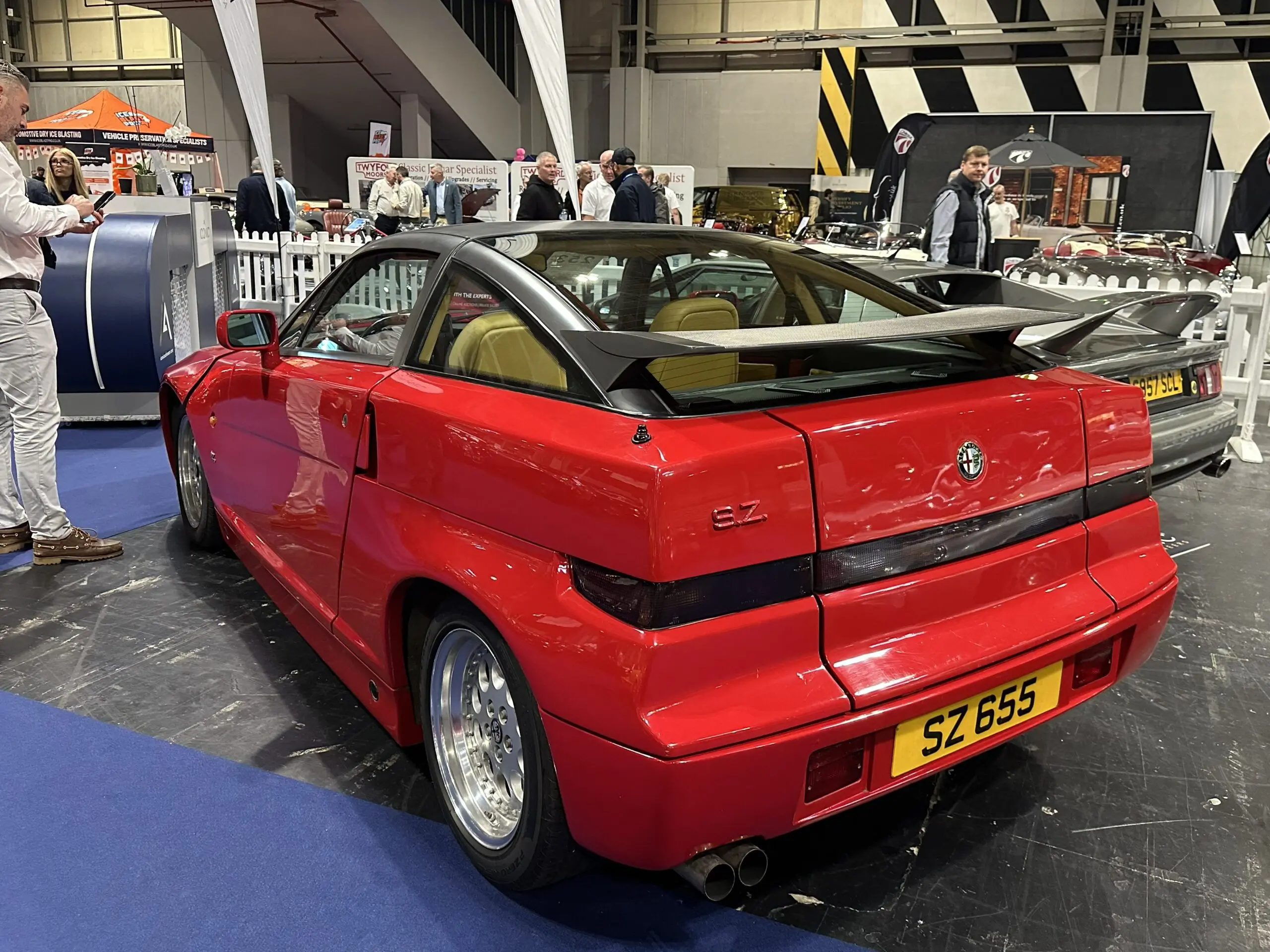 Classic Motor Show 2025 (1991 Alfa Romeo SZ - rear side view)
