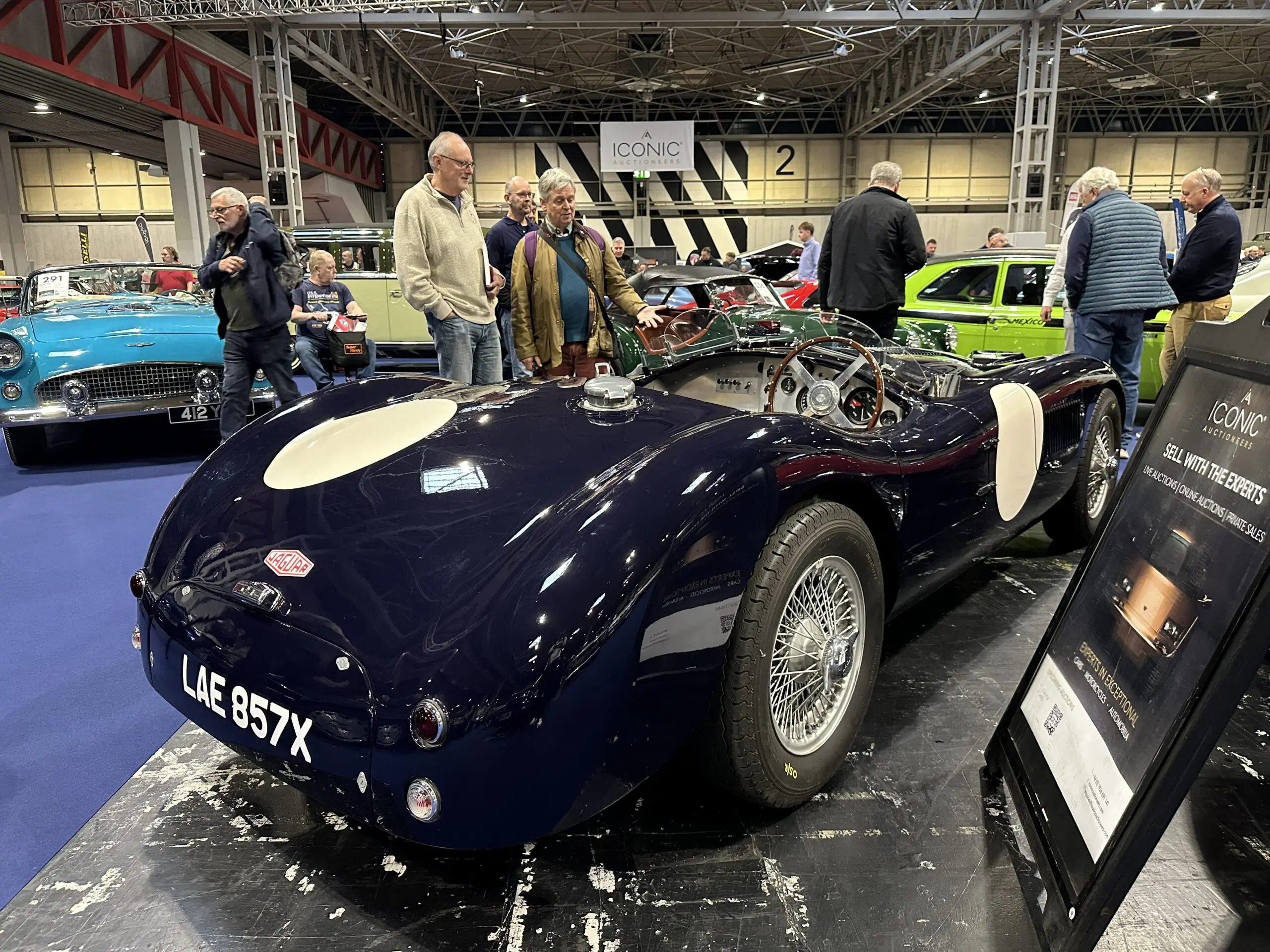 Classic Motor Show 2025 (2022 C-Type by Realm -rear side view)