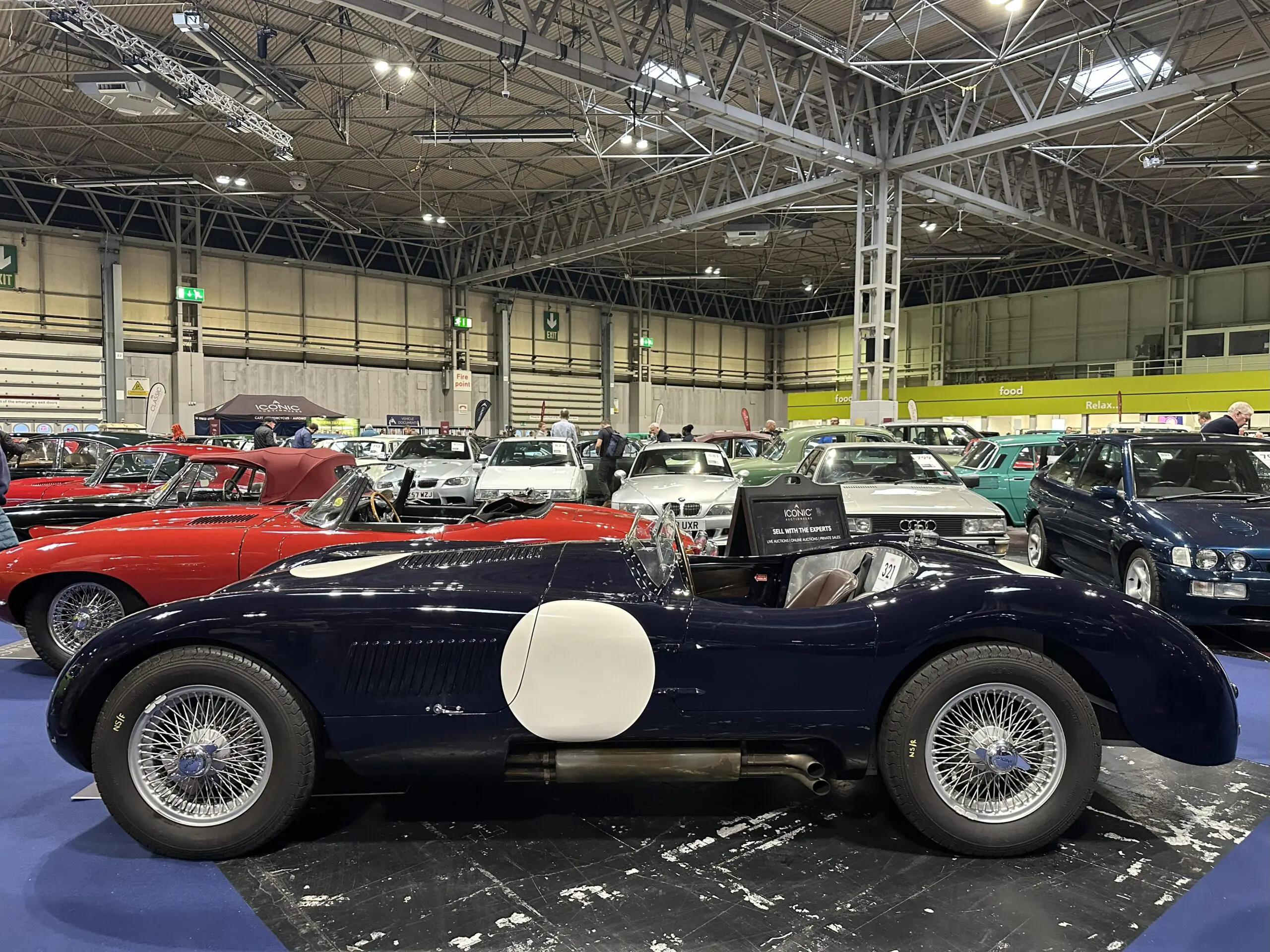 Classic Motor Show 2025 (2022 C-Type by Realm -side view)