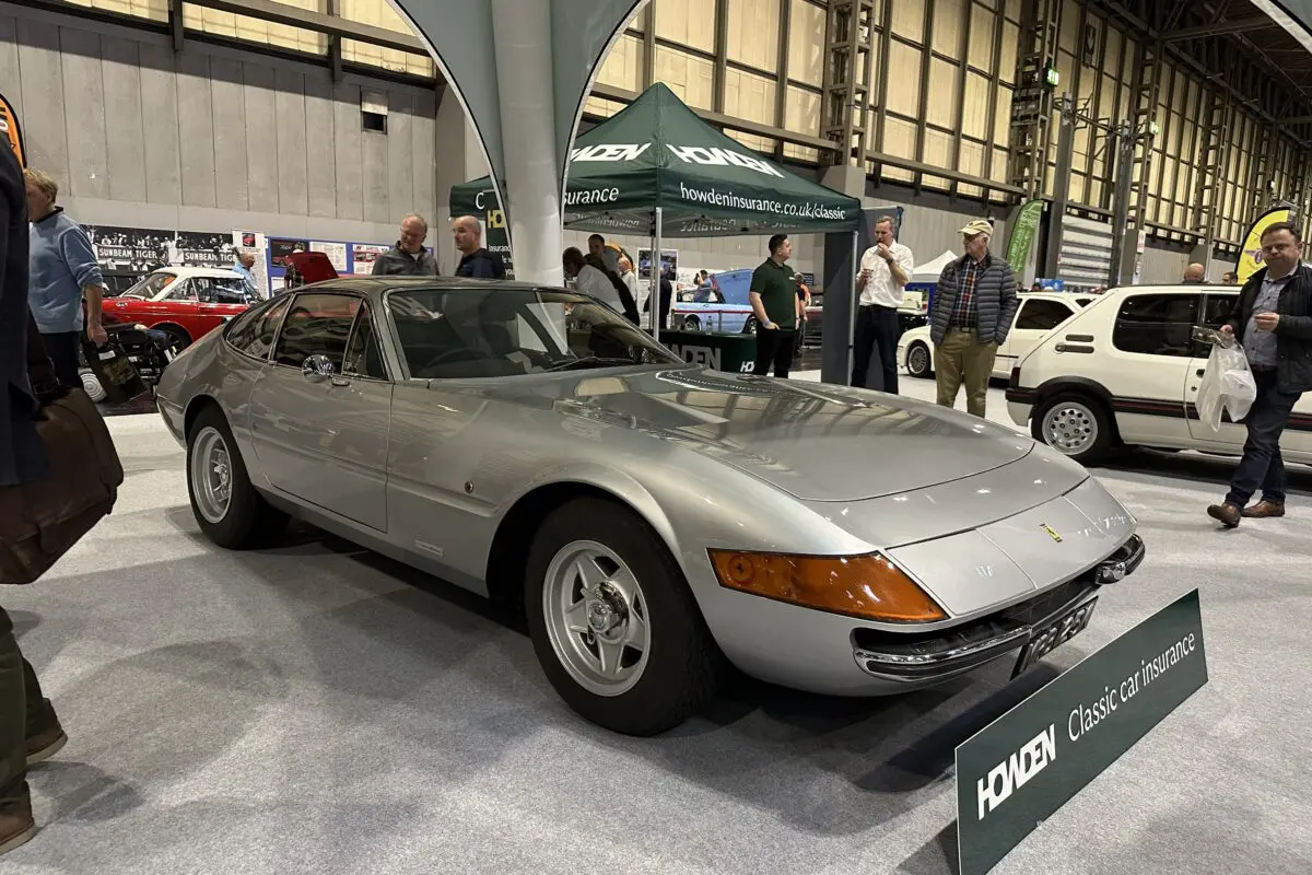 Classic Motor Show 2025 (Ferrari Daytona - Silver)