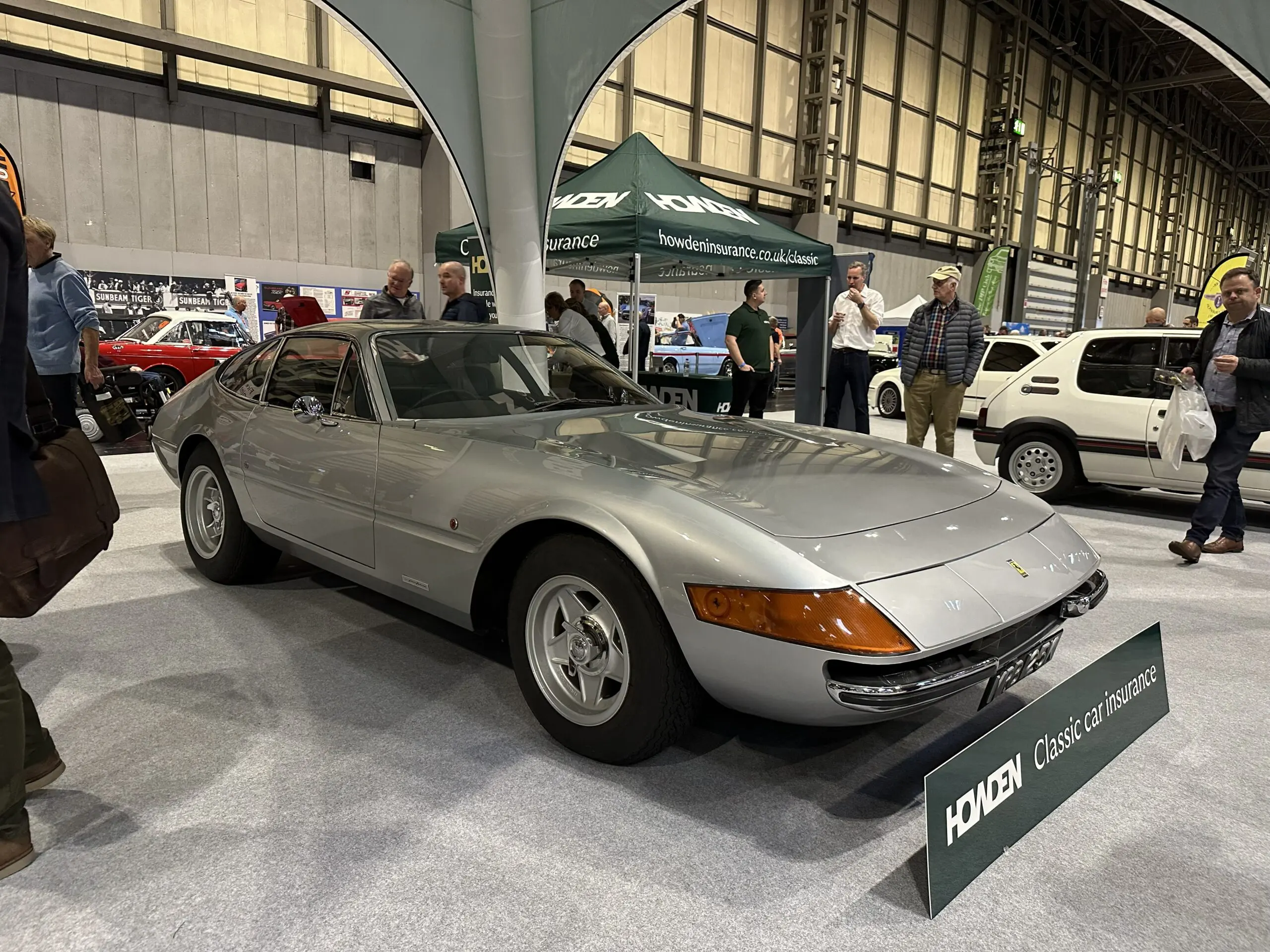 Classic Motor Show 2025 (Ferrari Daytona - Silver)
