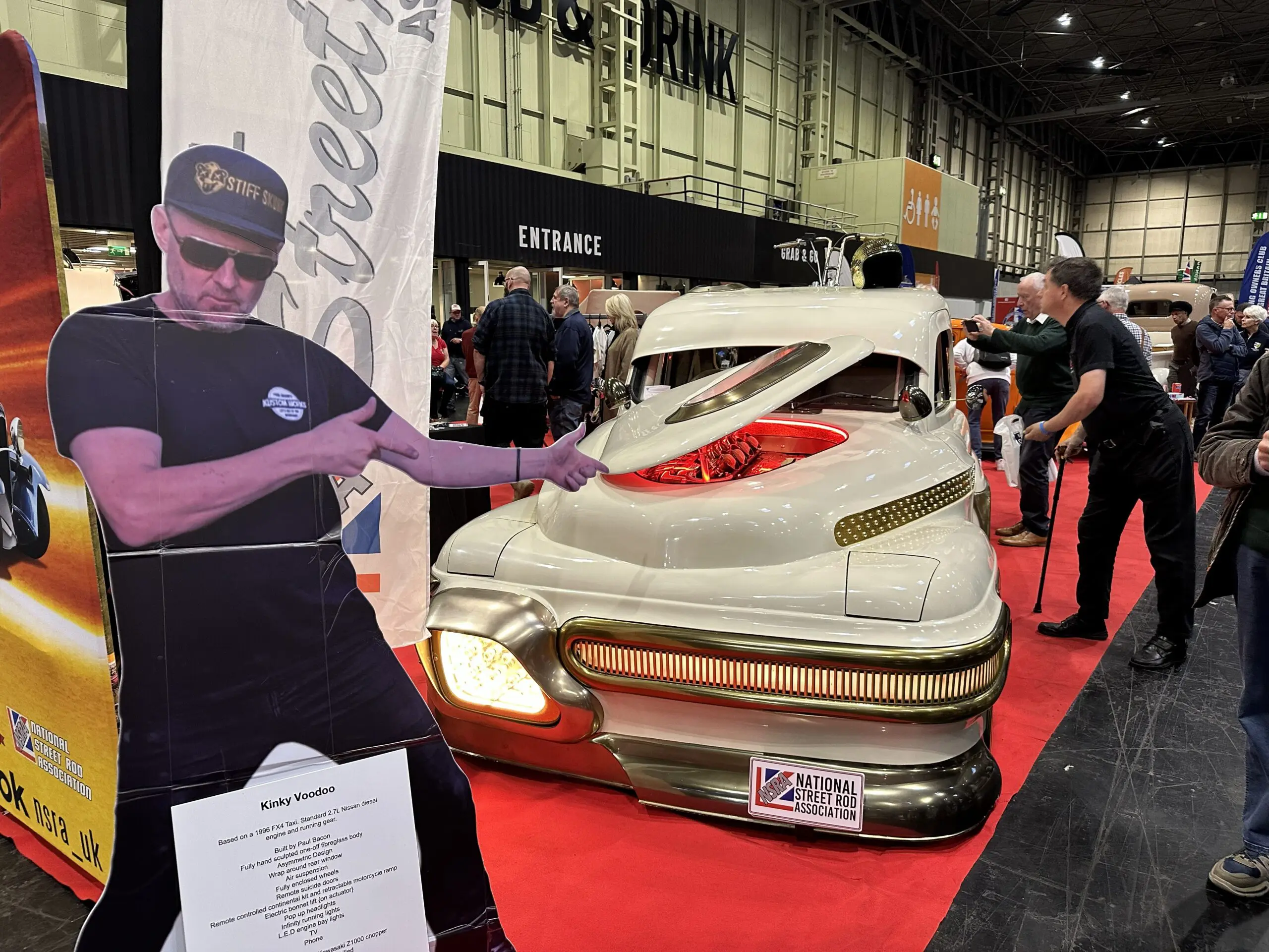 Classic Motor Show 2025 (Kinky Voodoo - front view)